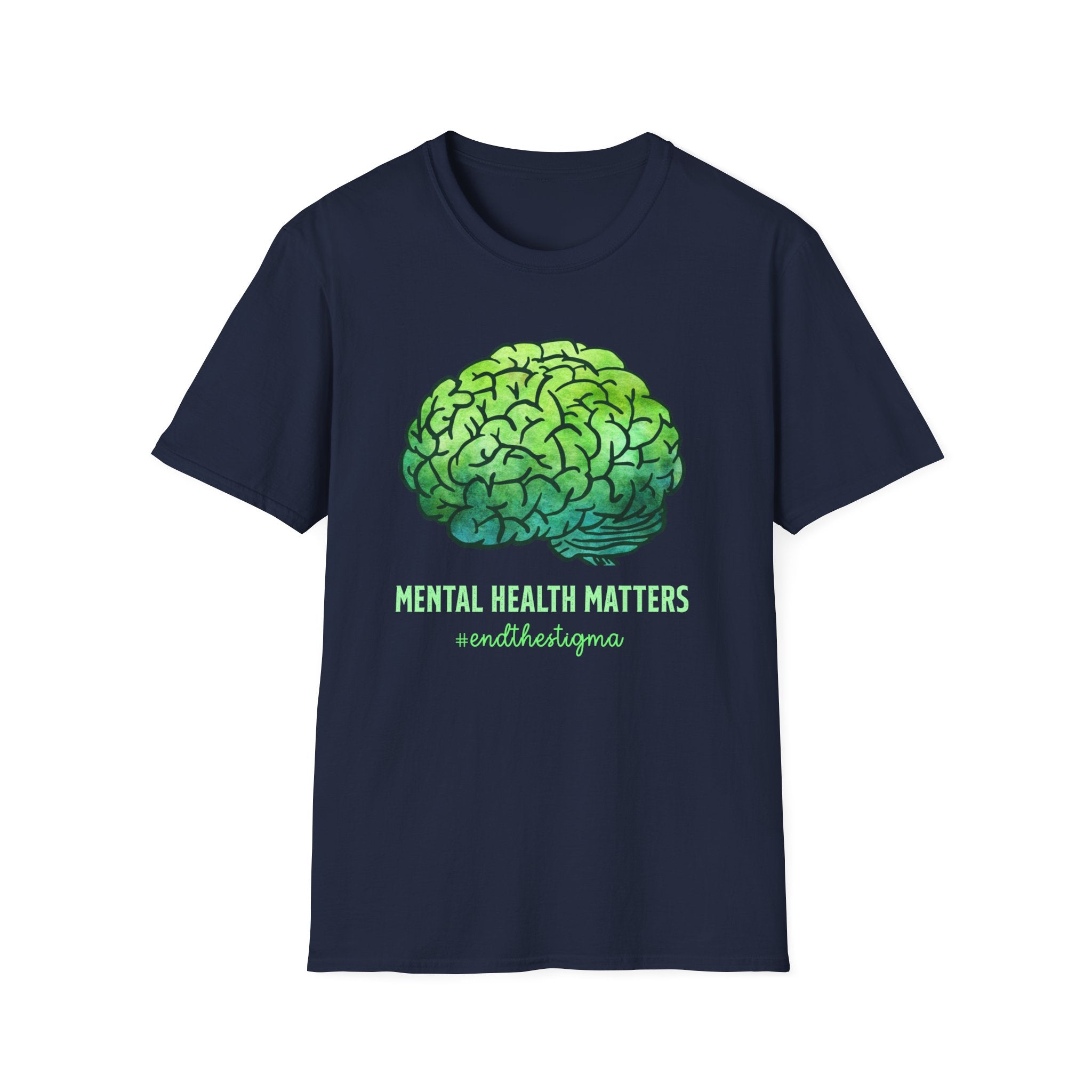 Mental Health Matters (Brain) T-Shirt