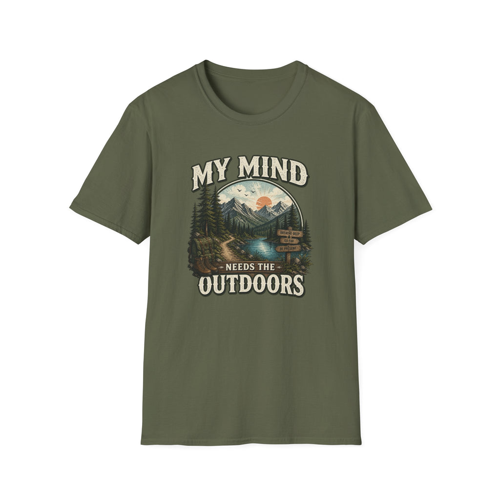 My Mind Needs the Outdoors T-Shirt