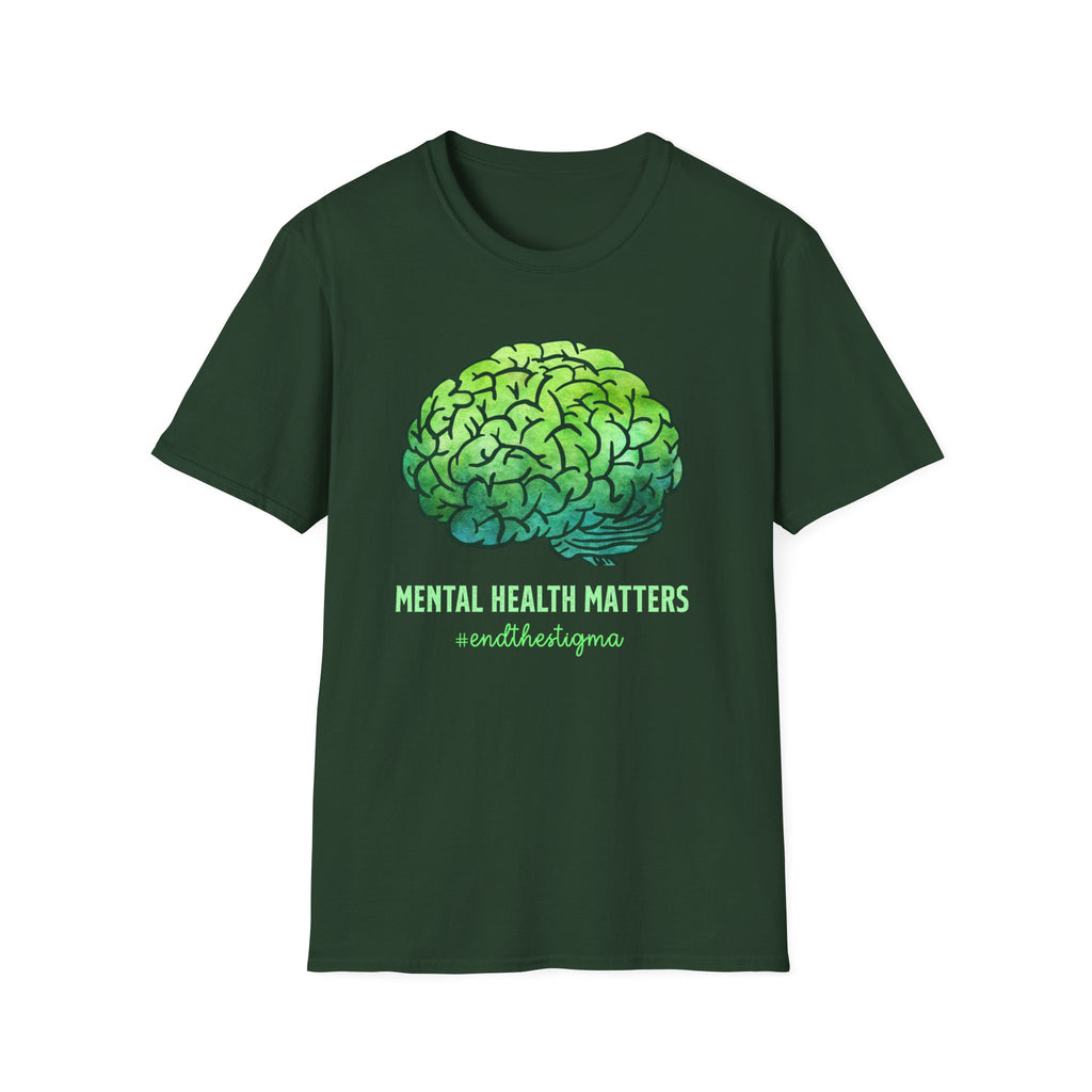 Mental Health Matters (Brain) T-Shirt