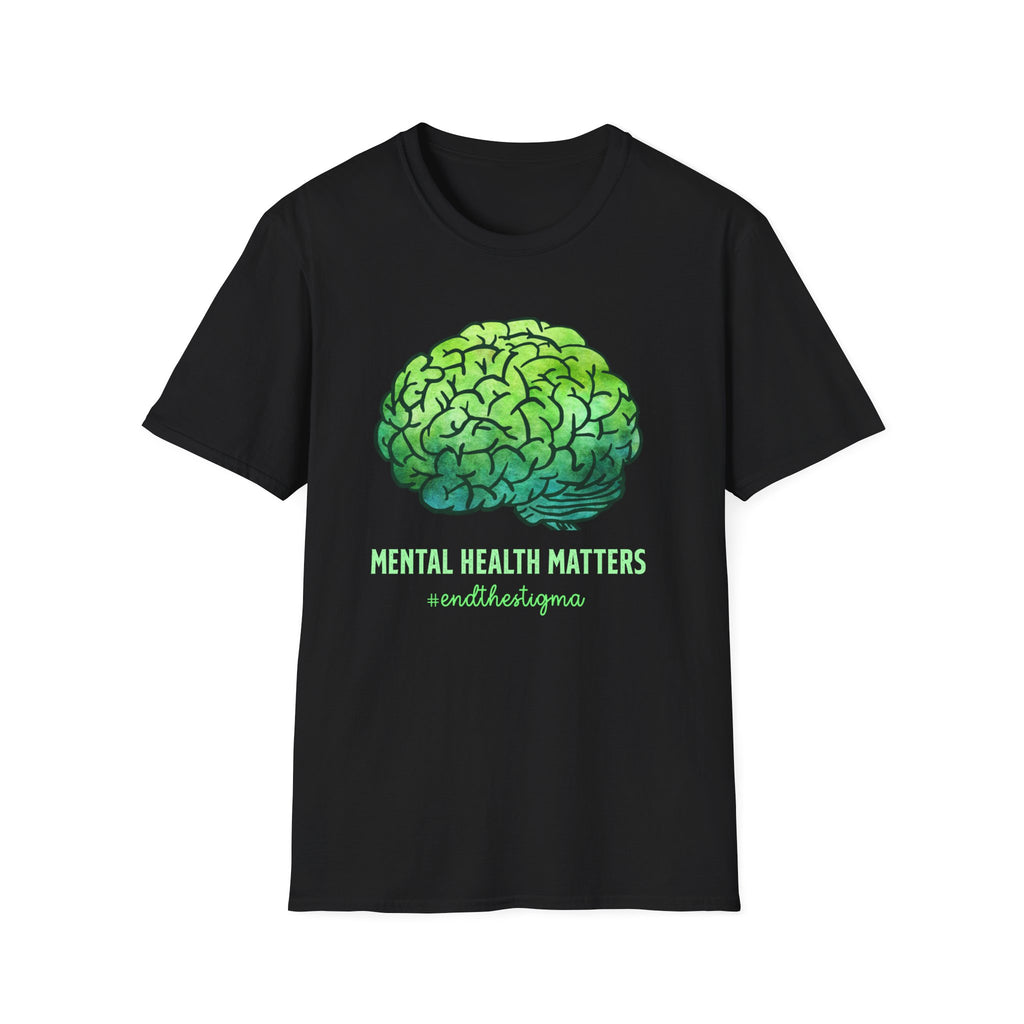 Mental Health Matters (Brain) T-Shirt