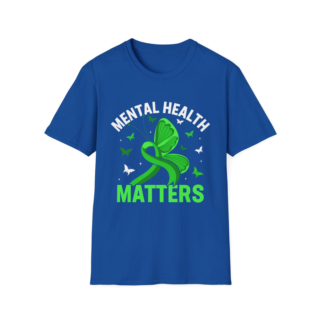Mental Health Matters Butterfly T-Shirt