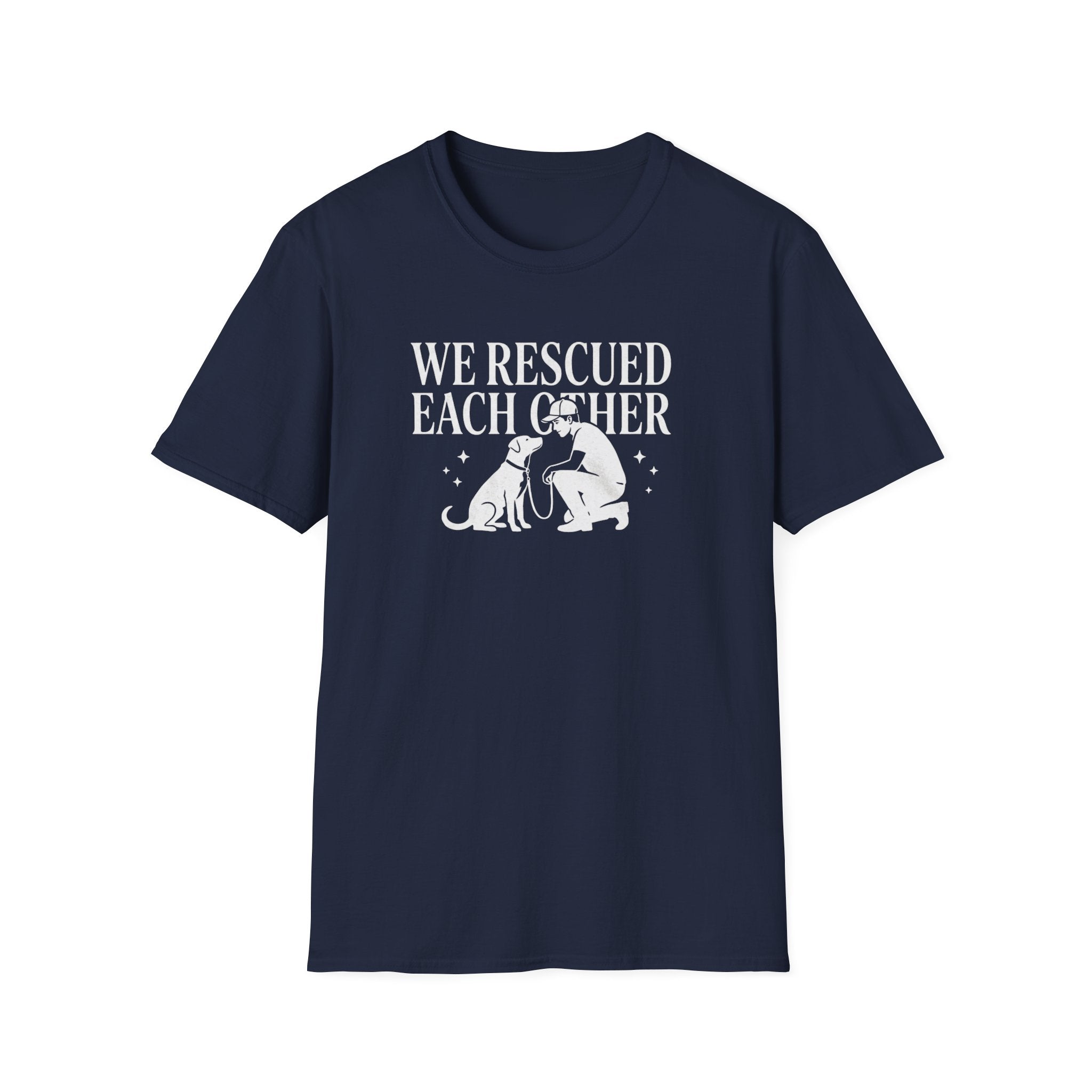 We Rescued Each Other Rescue Dog T-Shirt