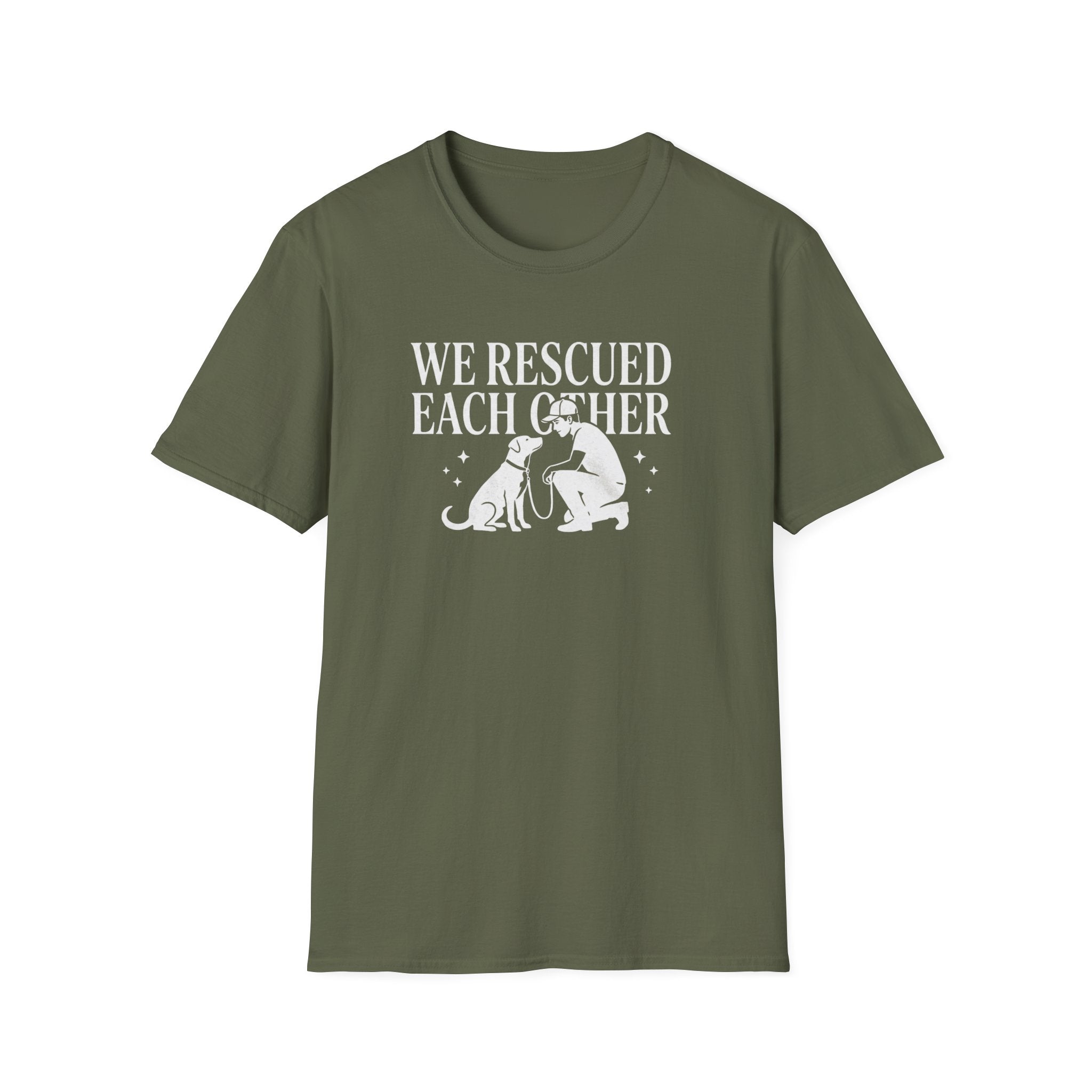 We Rescued Each Other Rescue Dog T-Shirt