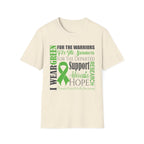 I Wear Green Awareness — Support, Hope & Research T-Shirt