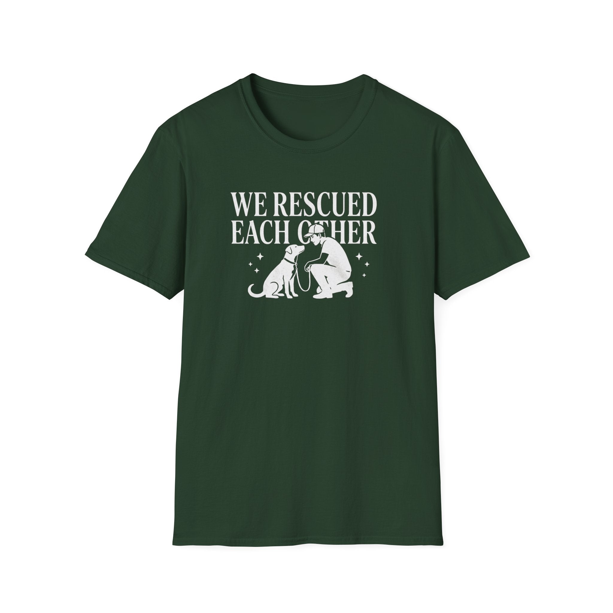 We Rescued Each Other Rescue Dog T-Shirt