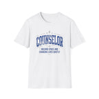 Counselor  — "Holding Space and Changing Lives Quietly" T-Shirt