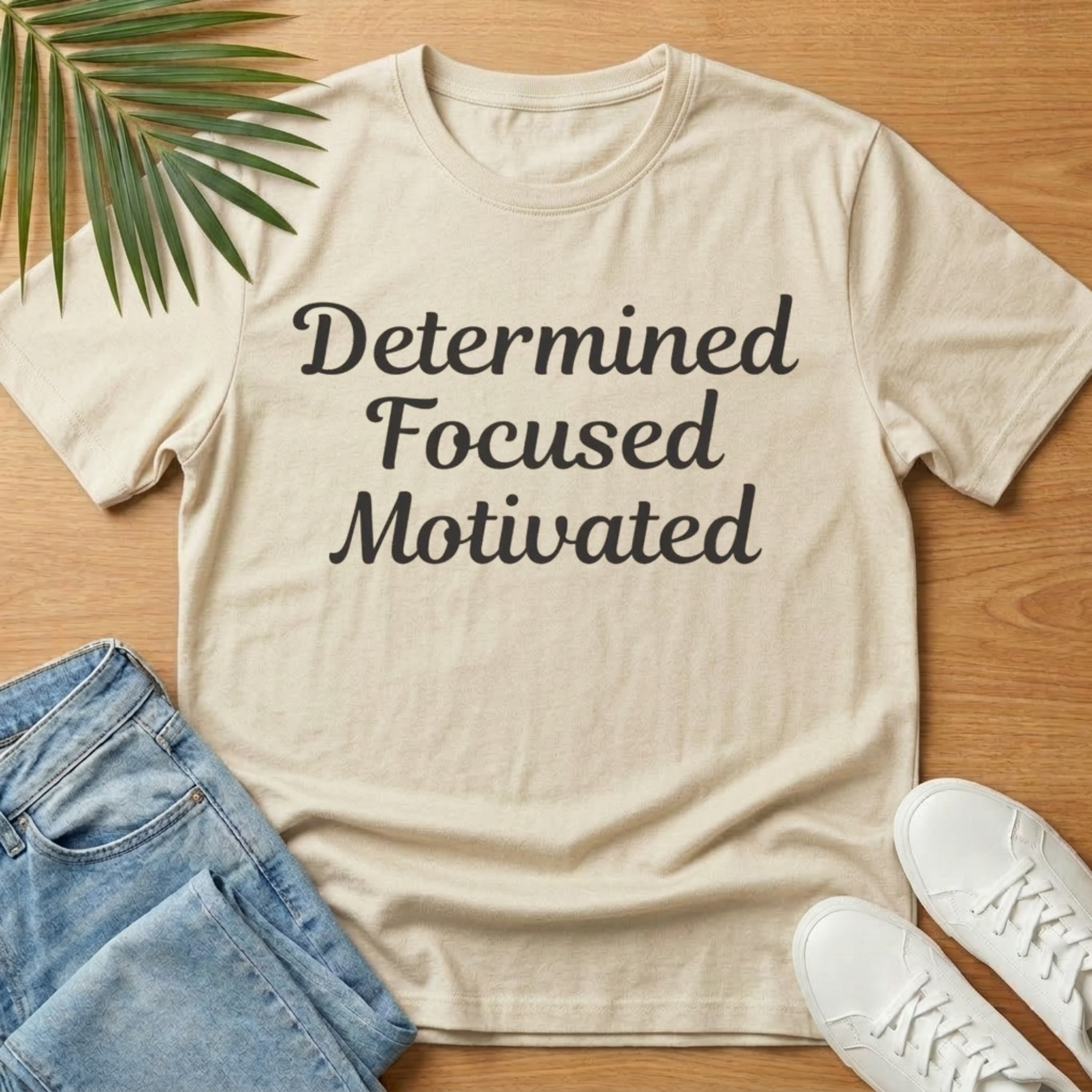 Determined Focused Motivated T-Shirt