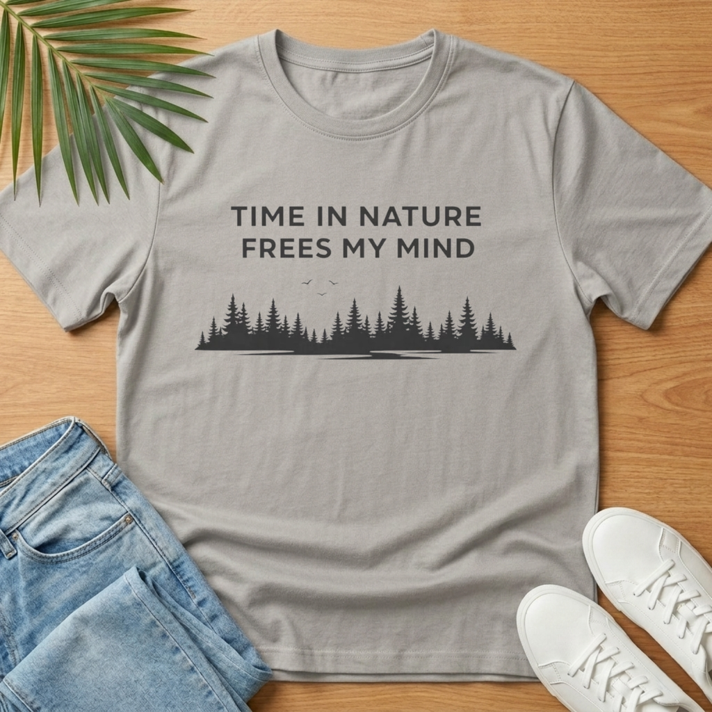 Time in Nature Frees My Mind T-Shirt