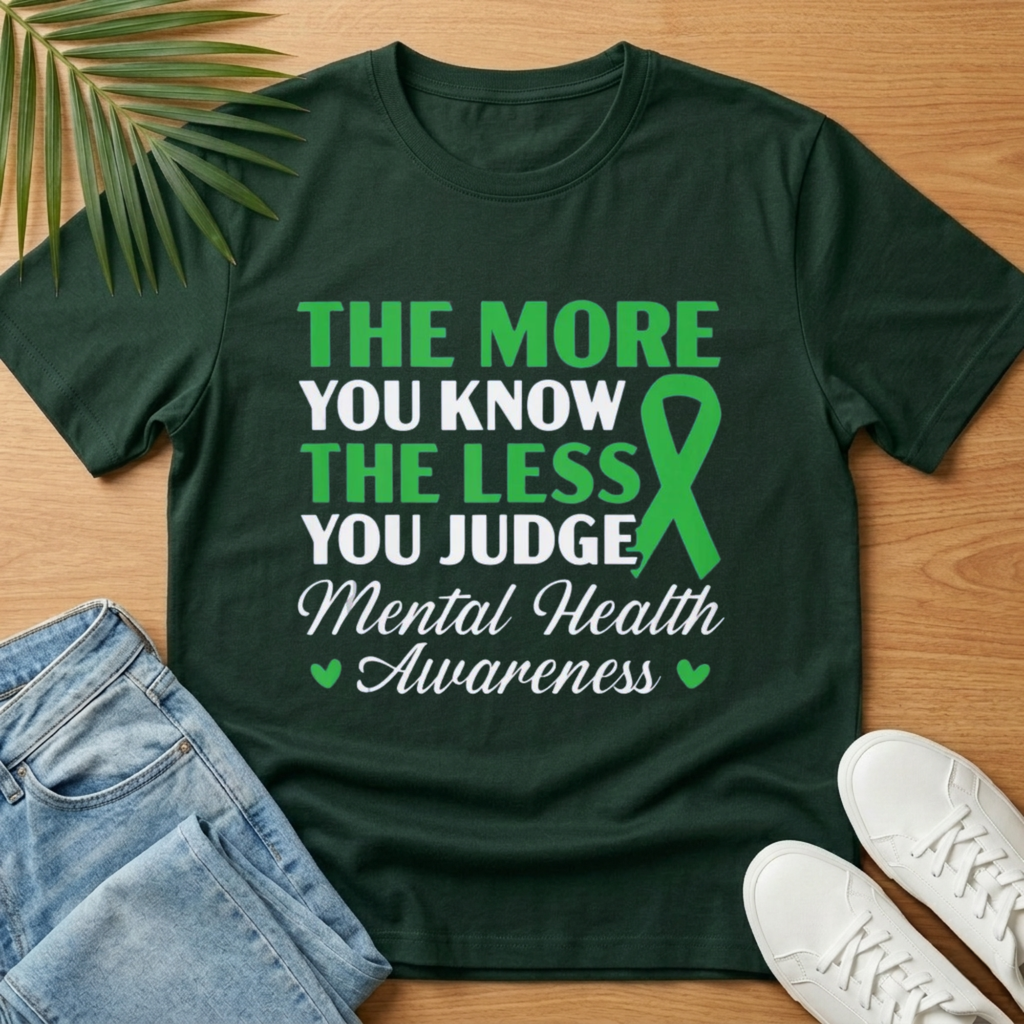 The More You Know the Less You Judge T-Shirt