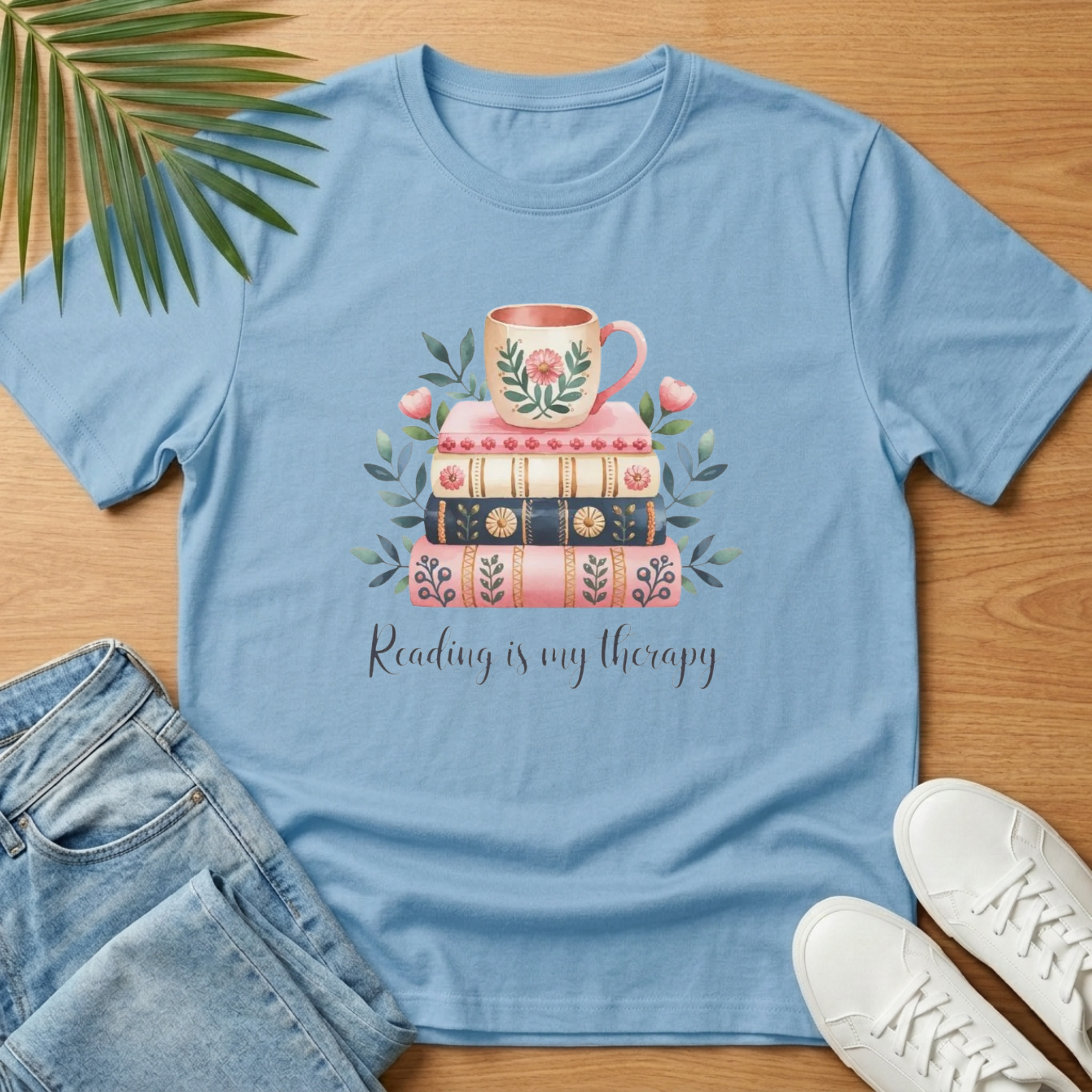Reading Is My Therapy T-Shirt