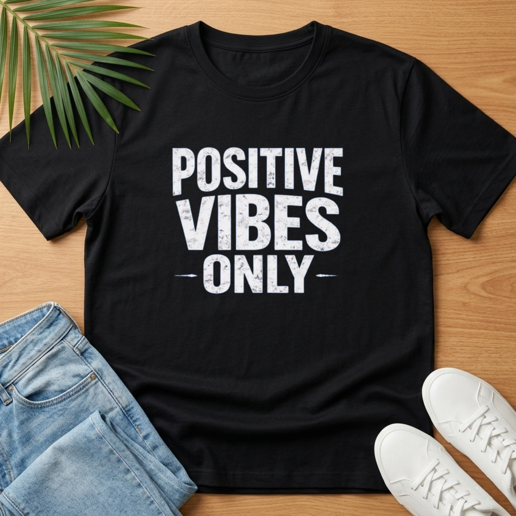 Positive Vibes Only T-Shirt