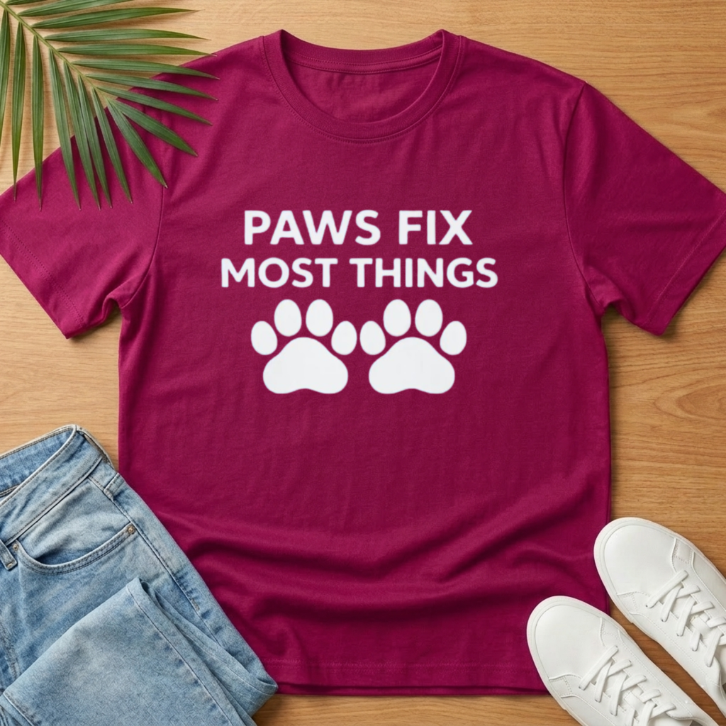 Paws Fix Most Things T-Shirt