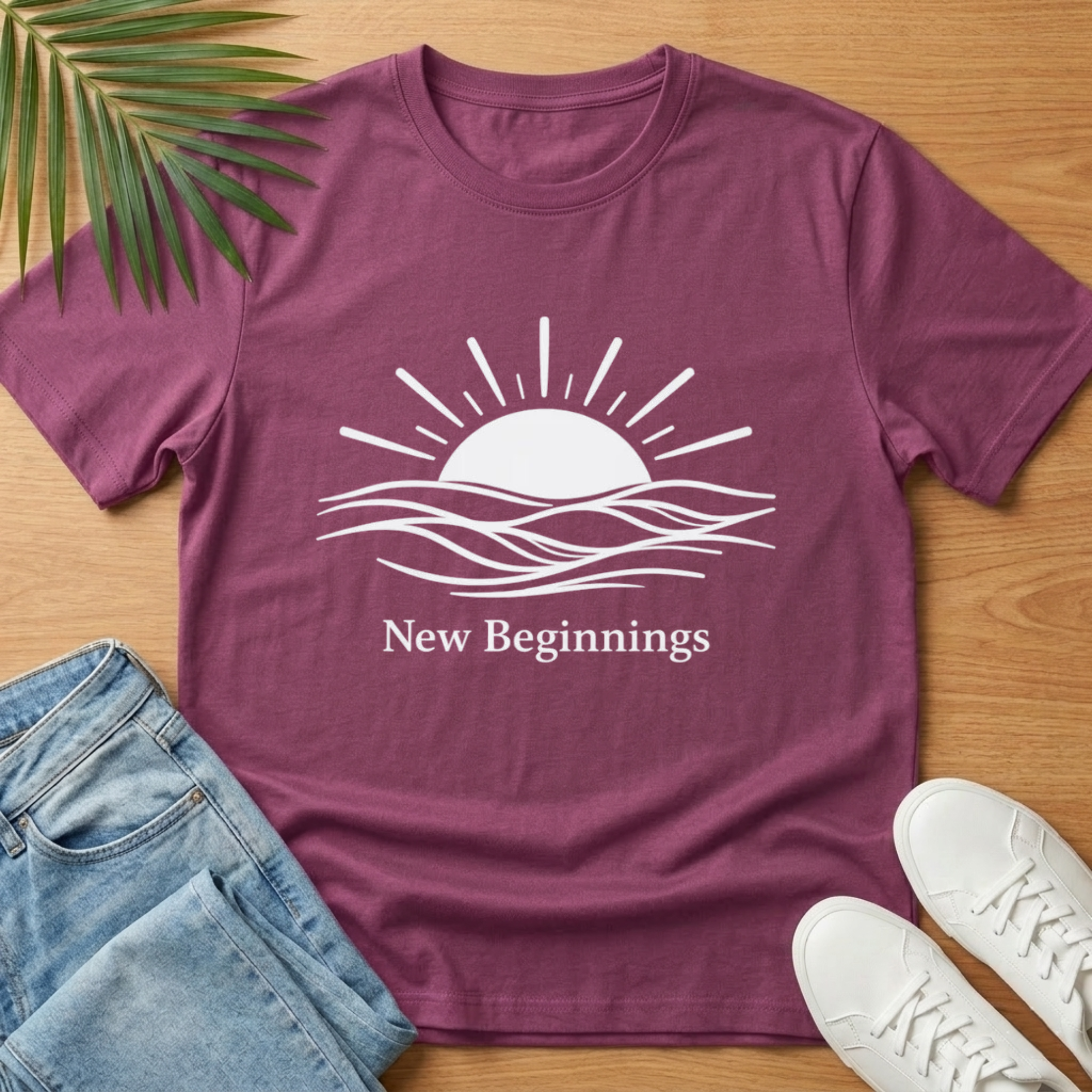 New Beginnings — Sunrise T-Shirt