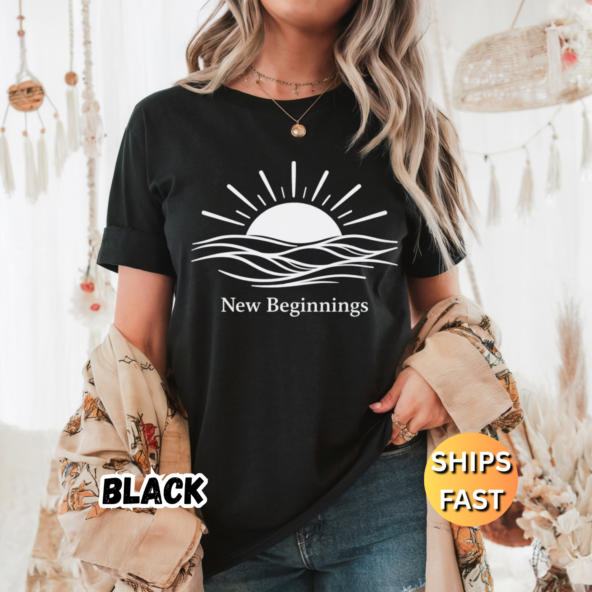 New Beginnings — Sunrise T-Shirt