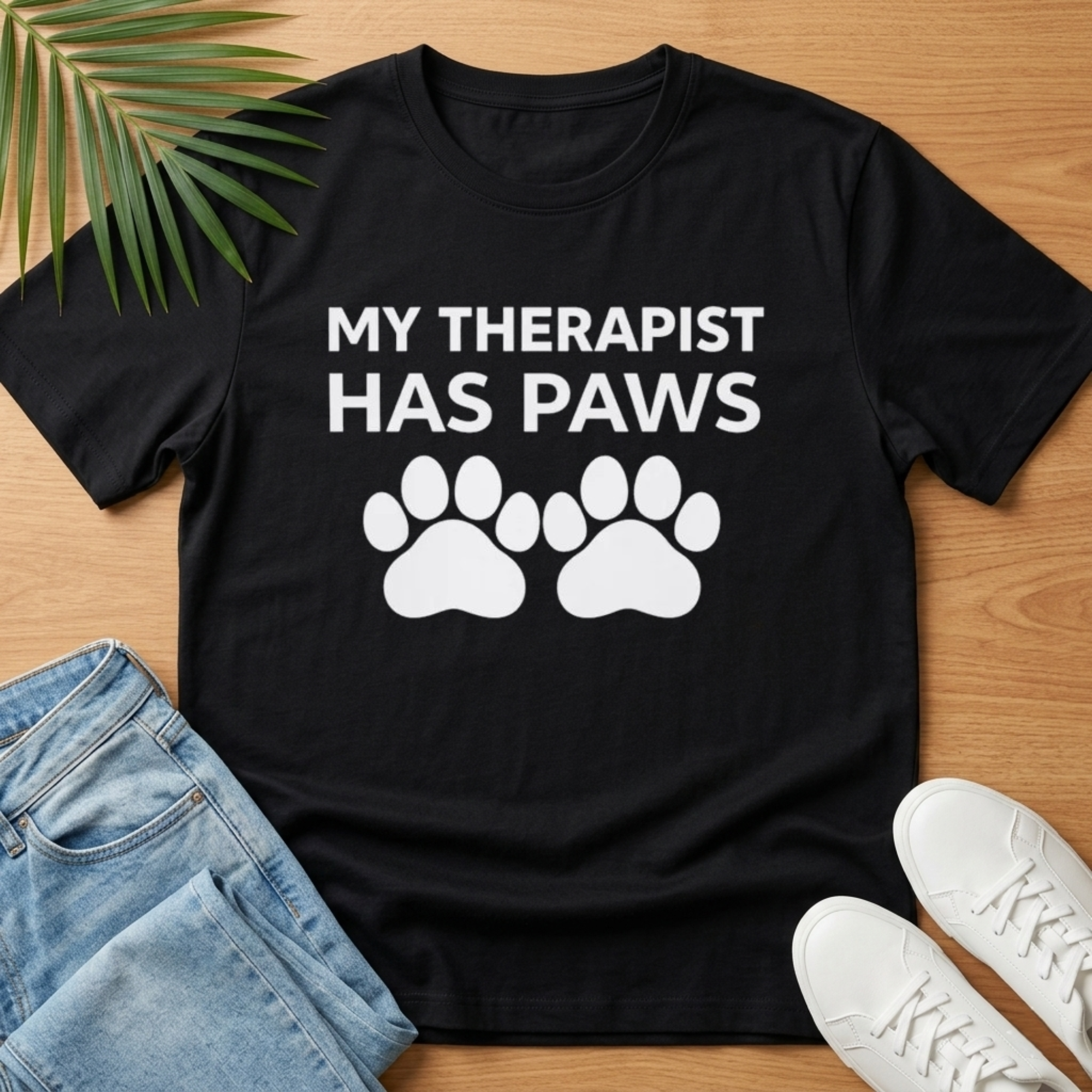 My Therapist Has Paws T-Shirt