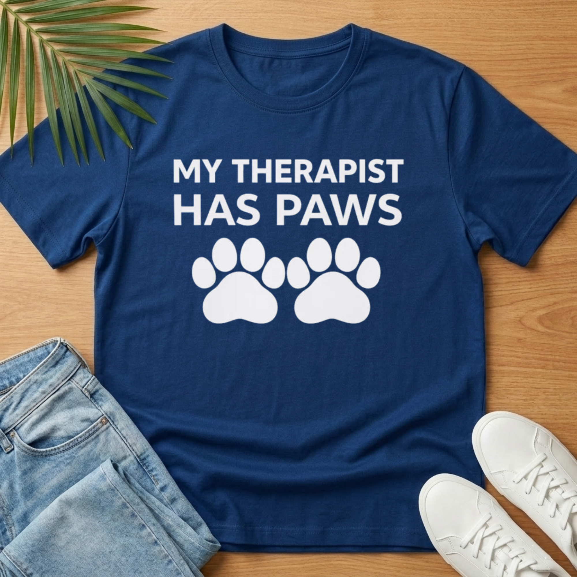 My Therapist Has Paws T-Shirt