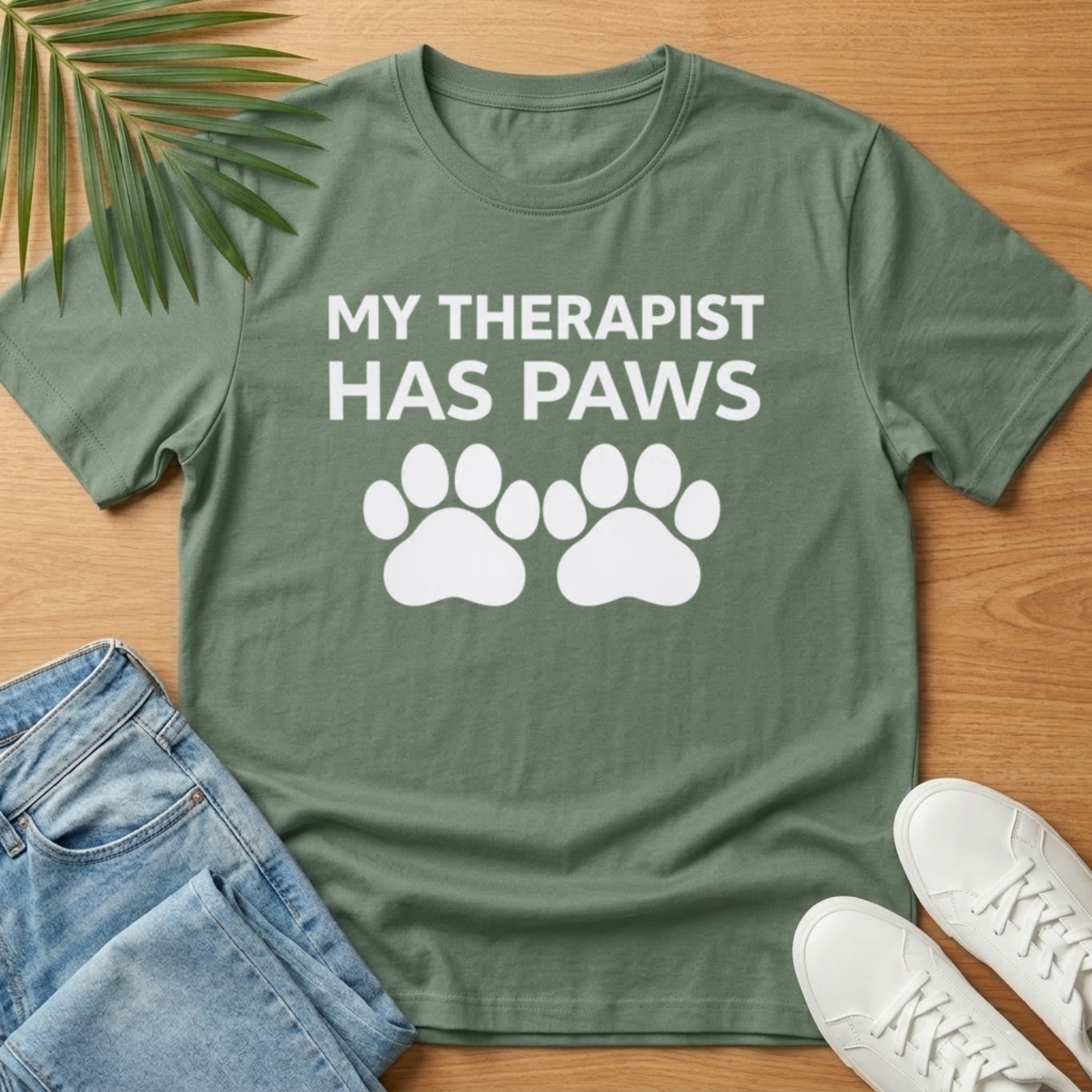 My Therapist Has Paws T-Shirt