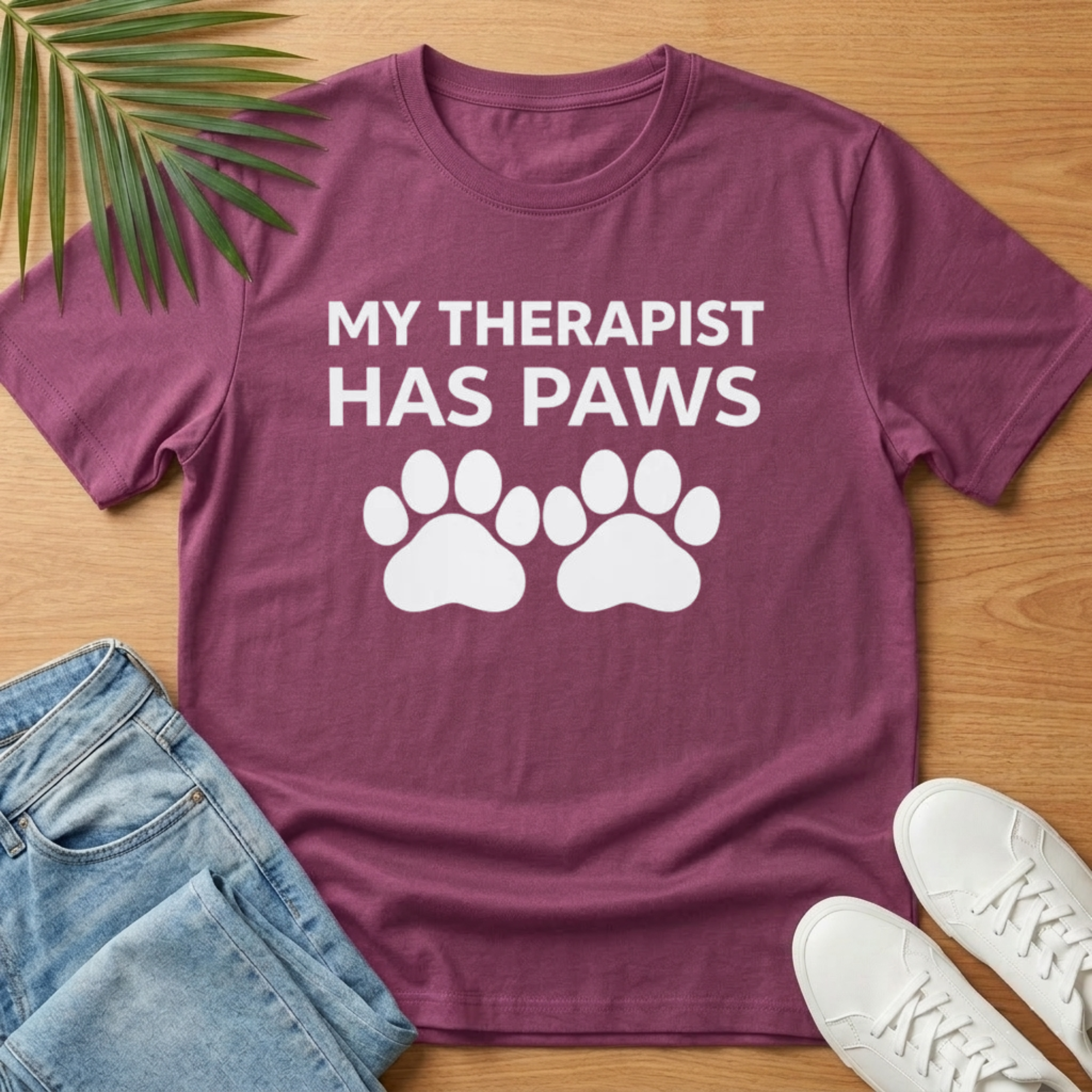My Therapist Has Paws T-Shirt
