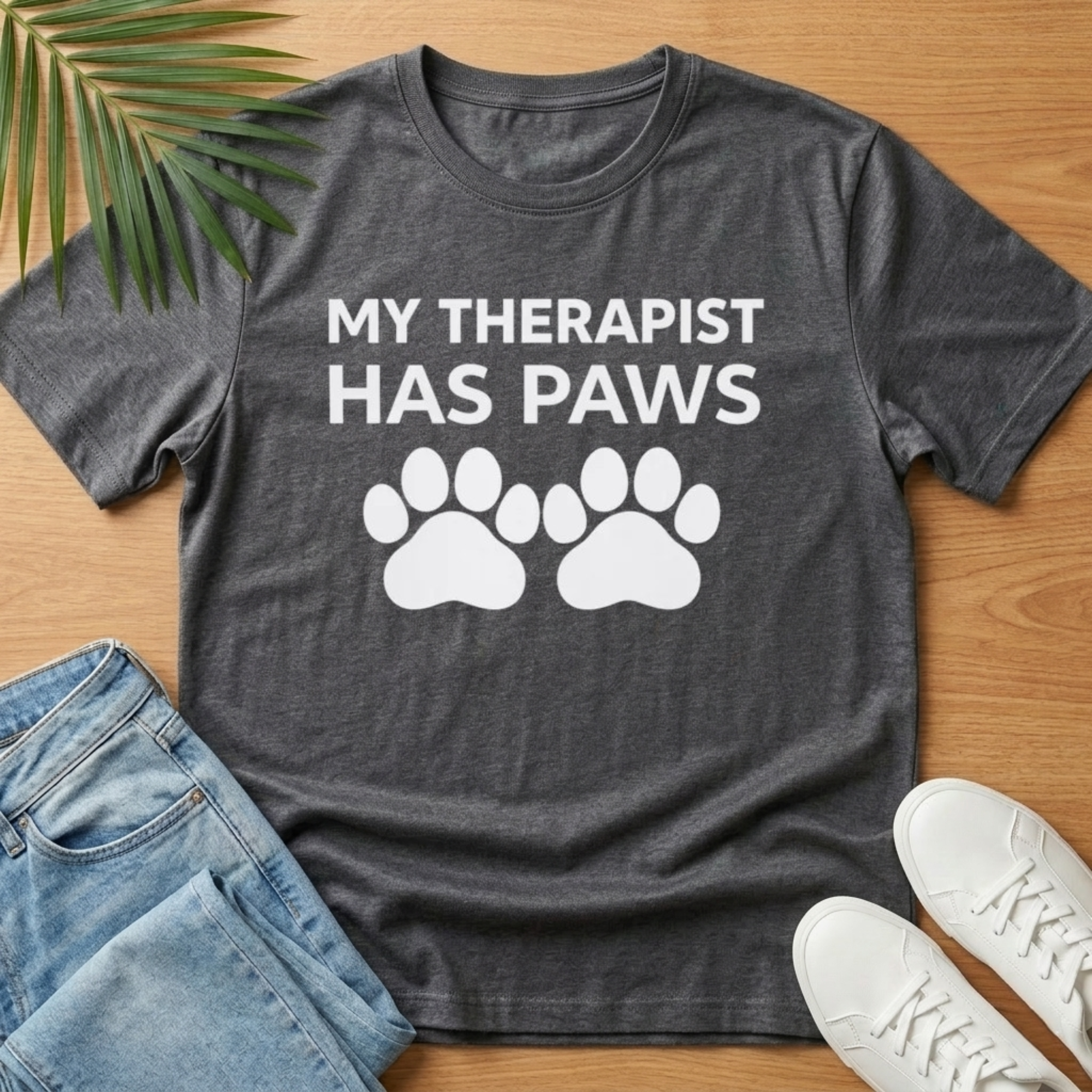My Therapist Has Paws T-Shirt