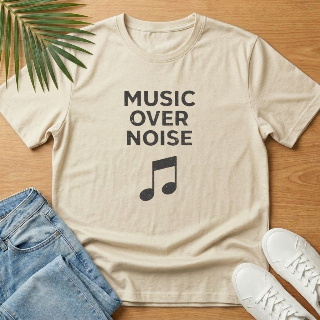 Music Over Noise T-Shirt