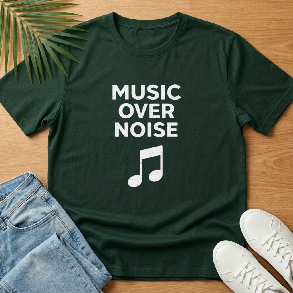 Music Over Noise T-Shirt