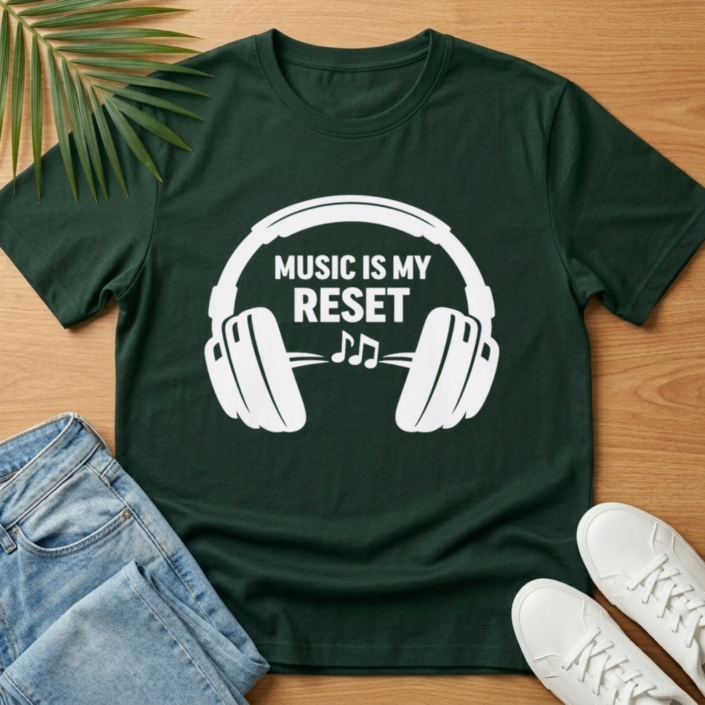 Music Is My Reset T-Shirt