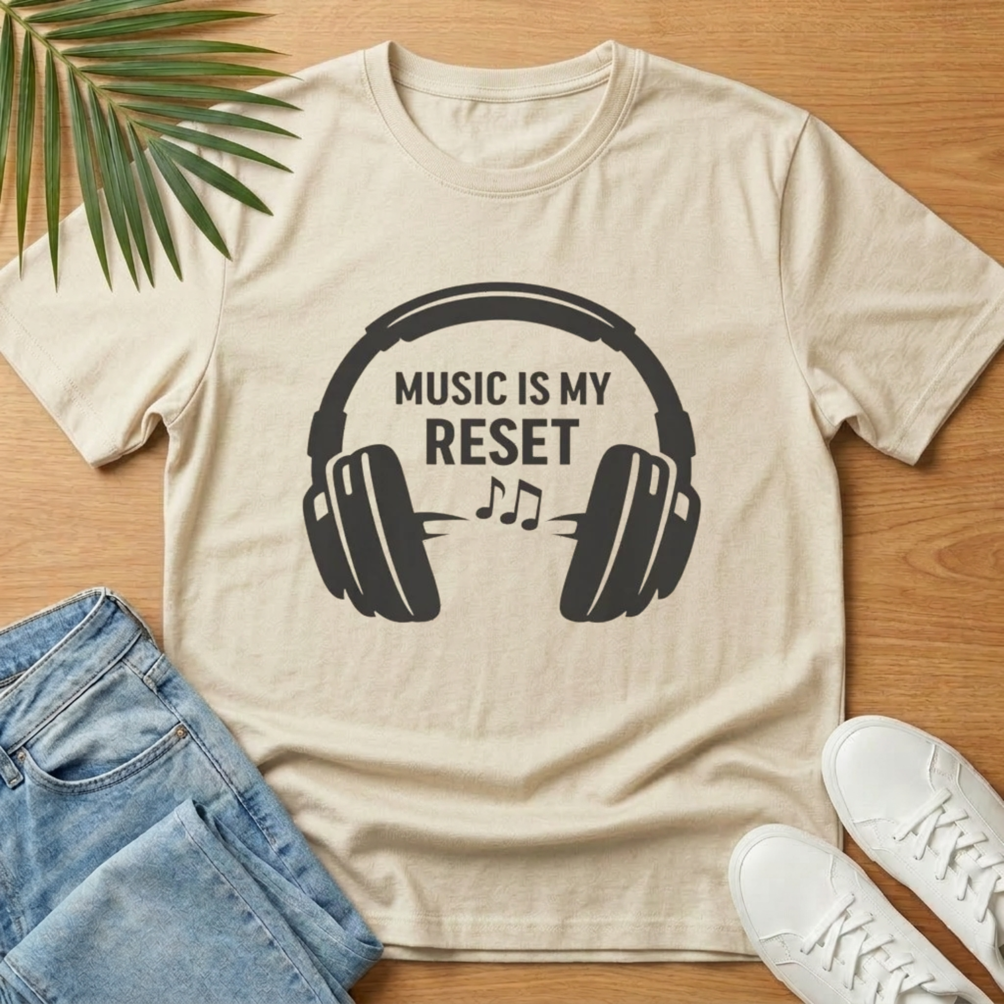 Music Is My Reset T-Shirt
