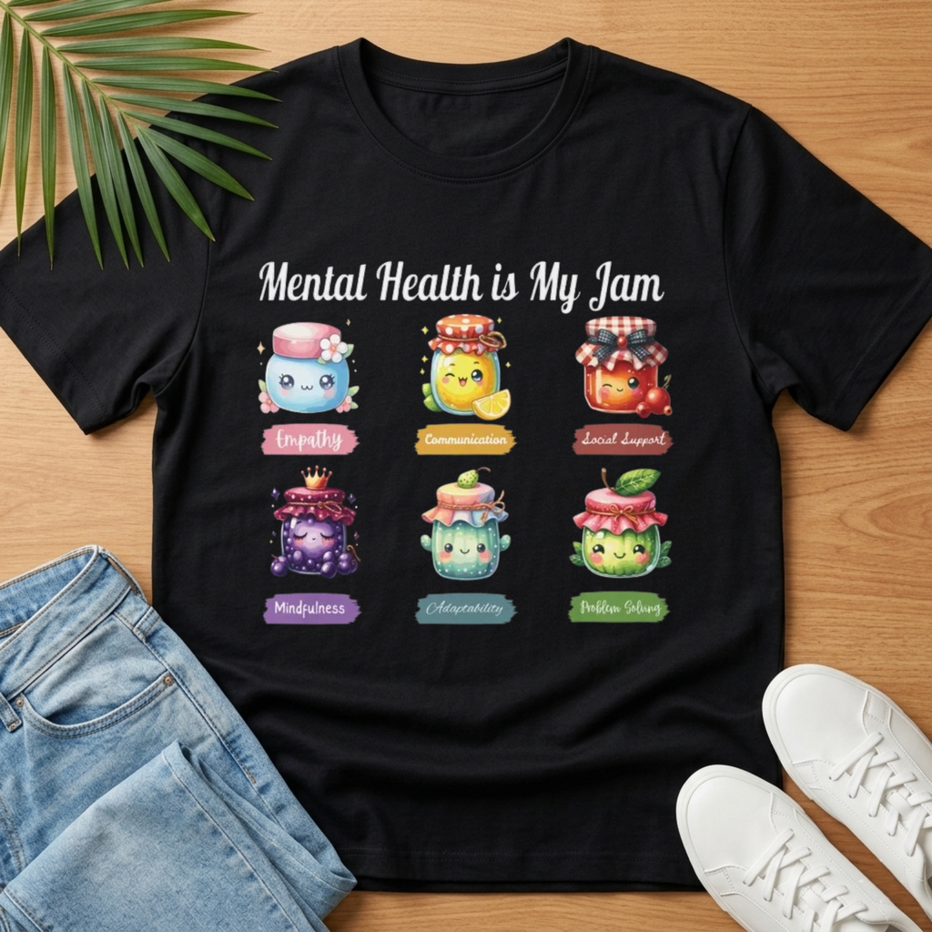 Mental Health is My Jam T Shirt