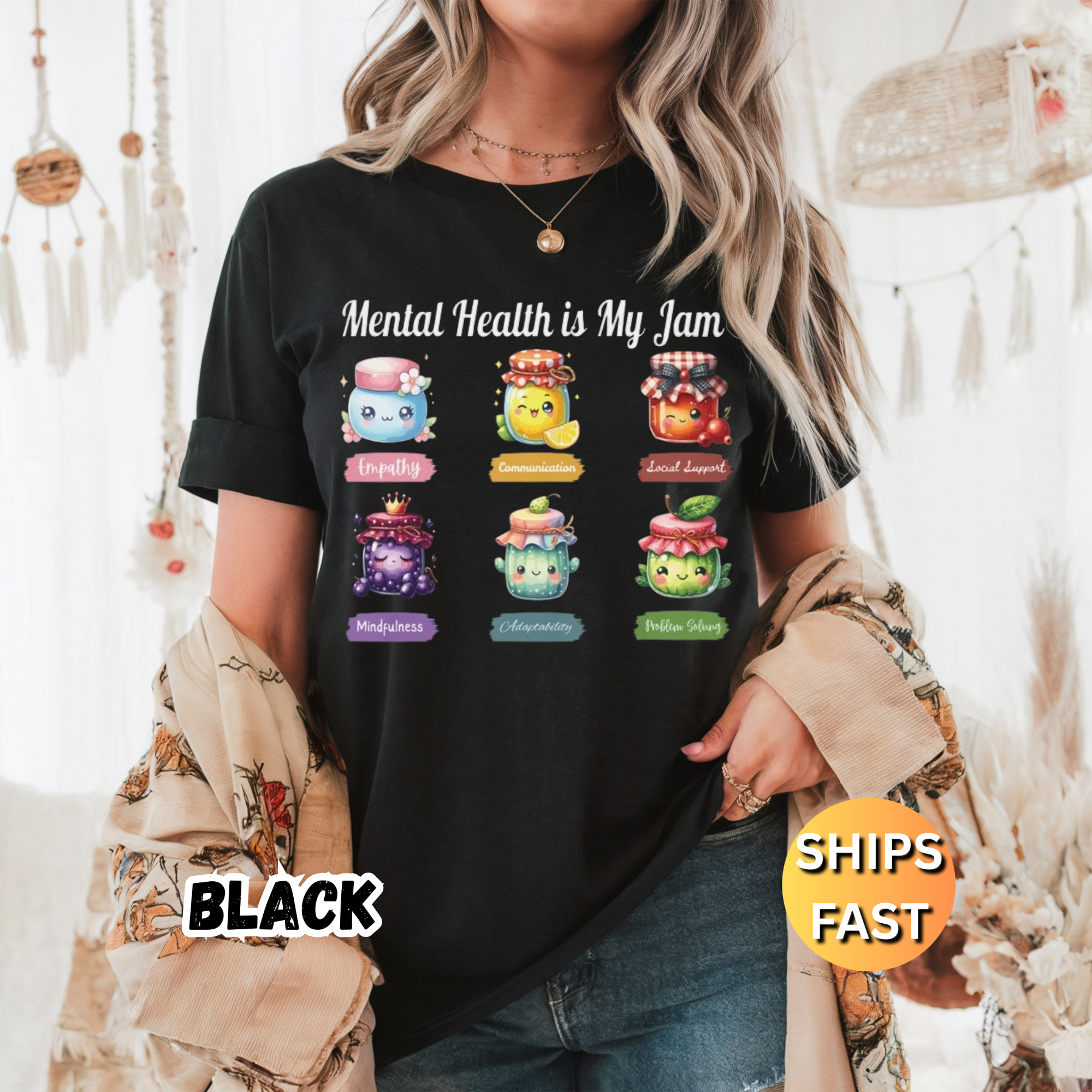 Mental Health is My Jam T Shirt