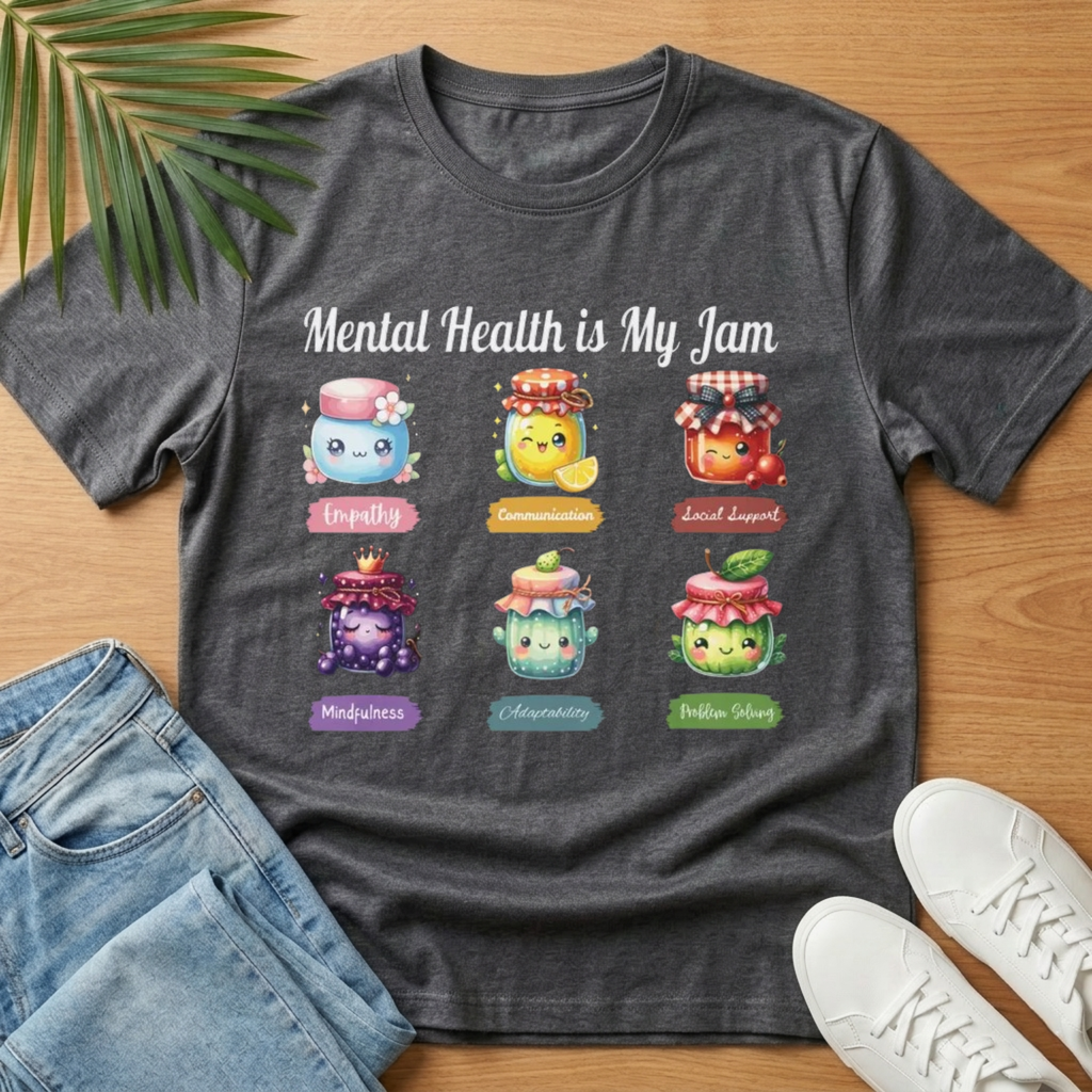 Mental Health is My Jam T Shirt