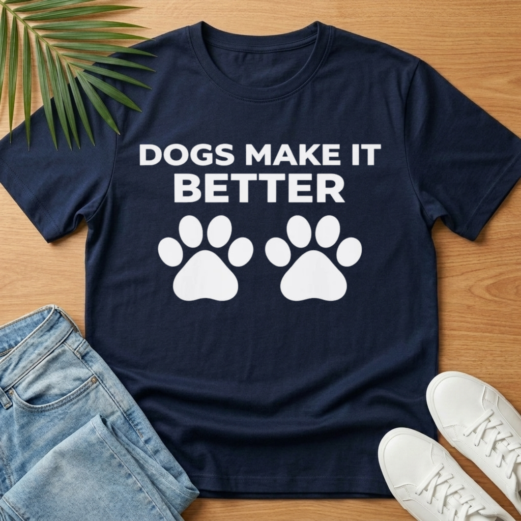 Dogs Make It Better T-Shirt