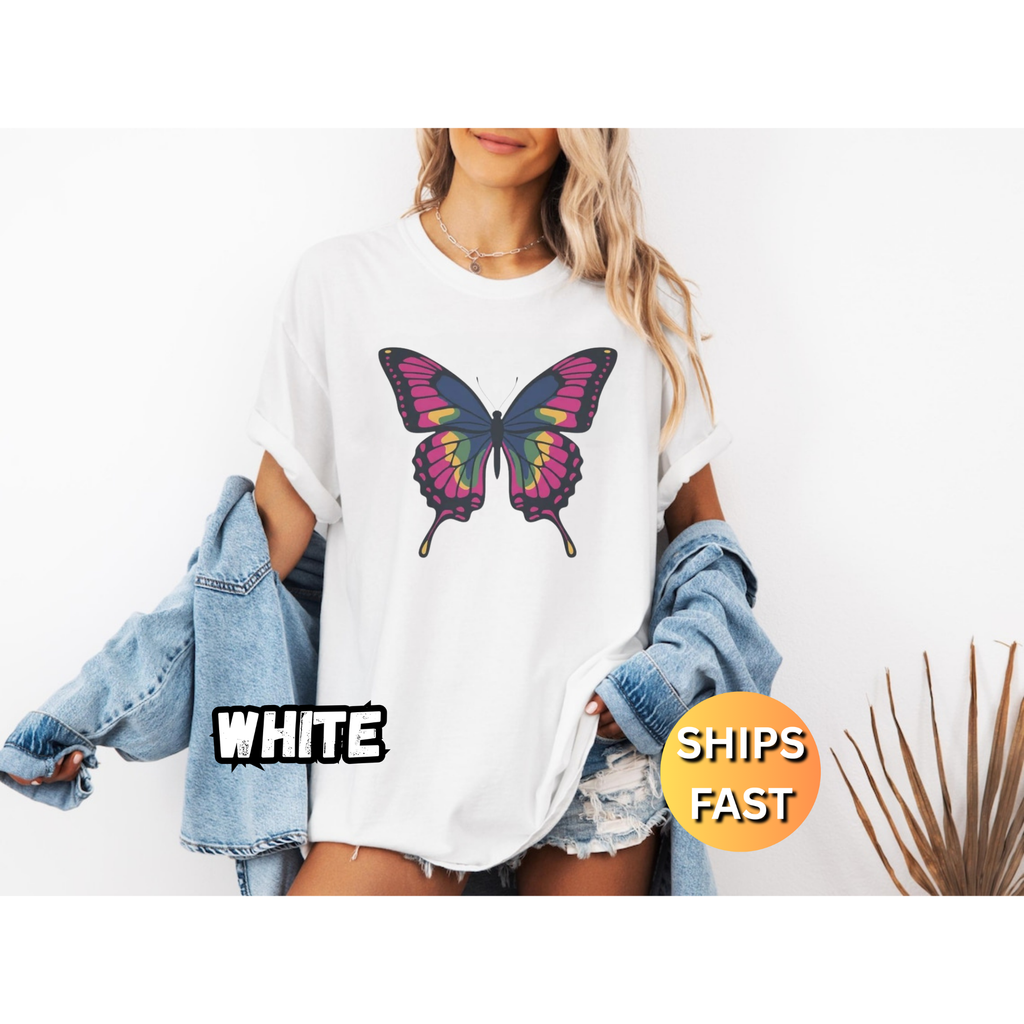 Butterfly Graphic T‑Shirt