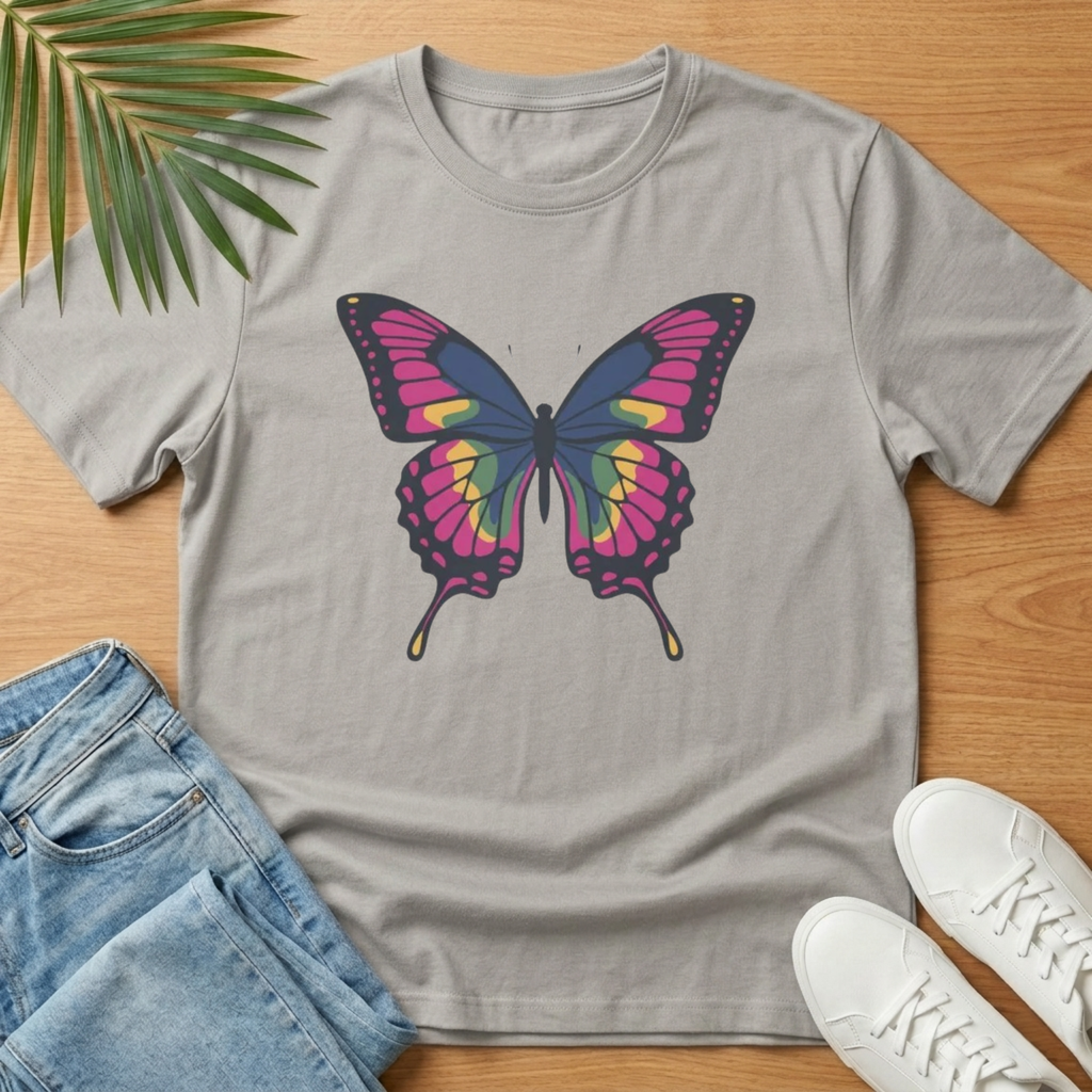 Butterfly Graphic T‑Shirt