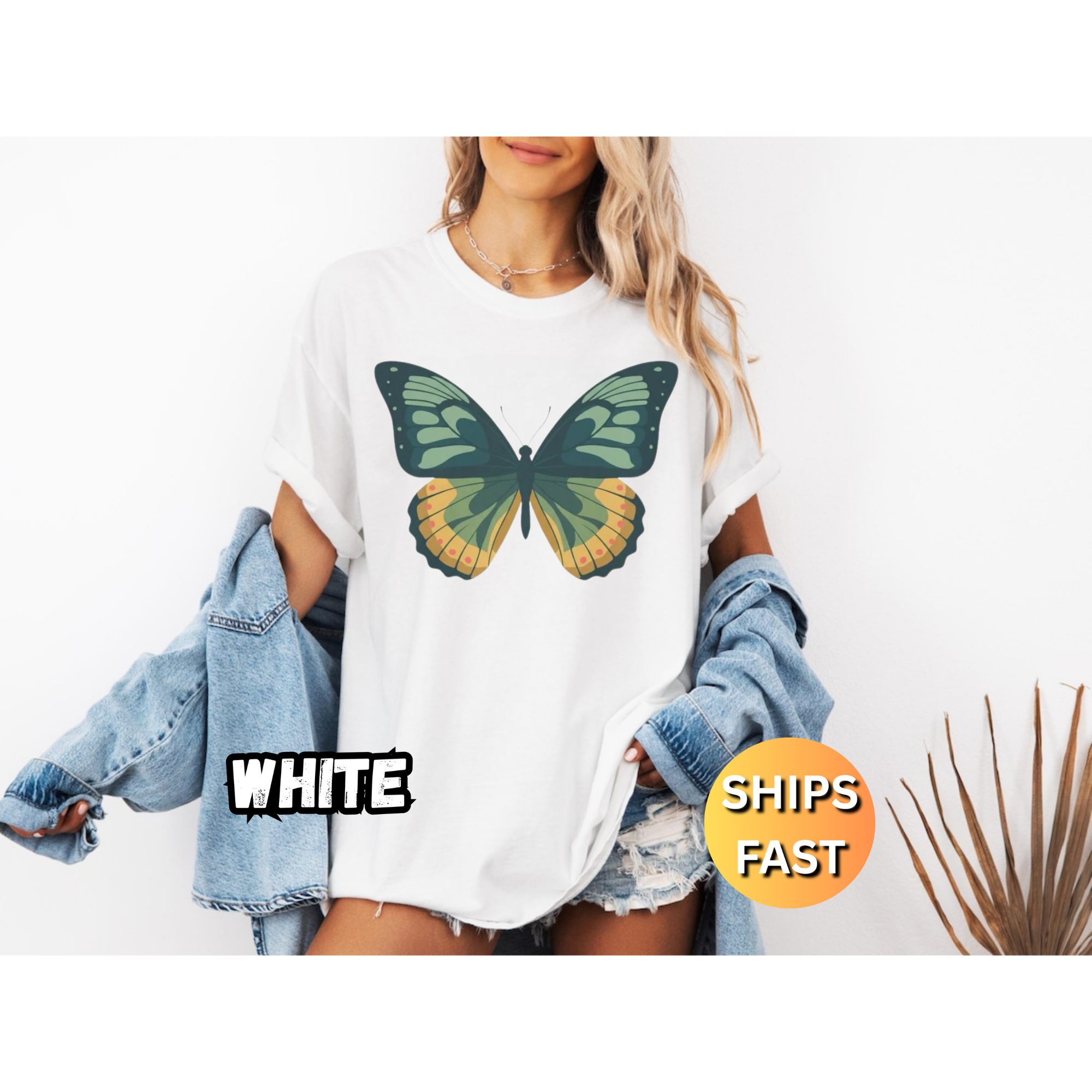 Butterfly Graphic T-Shirt
