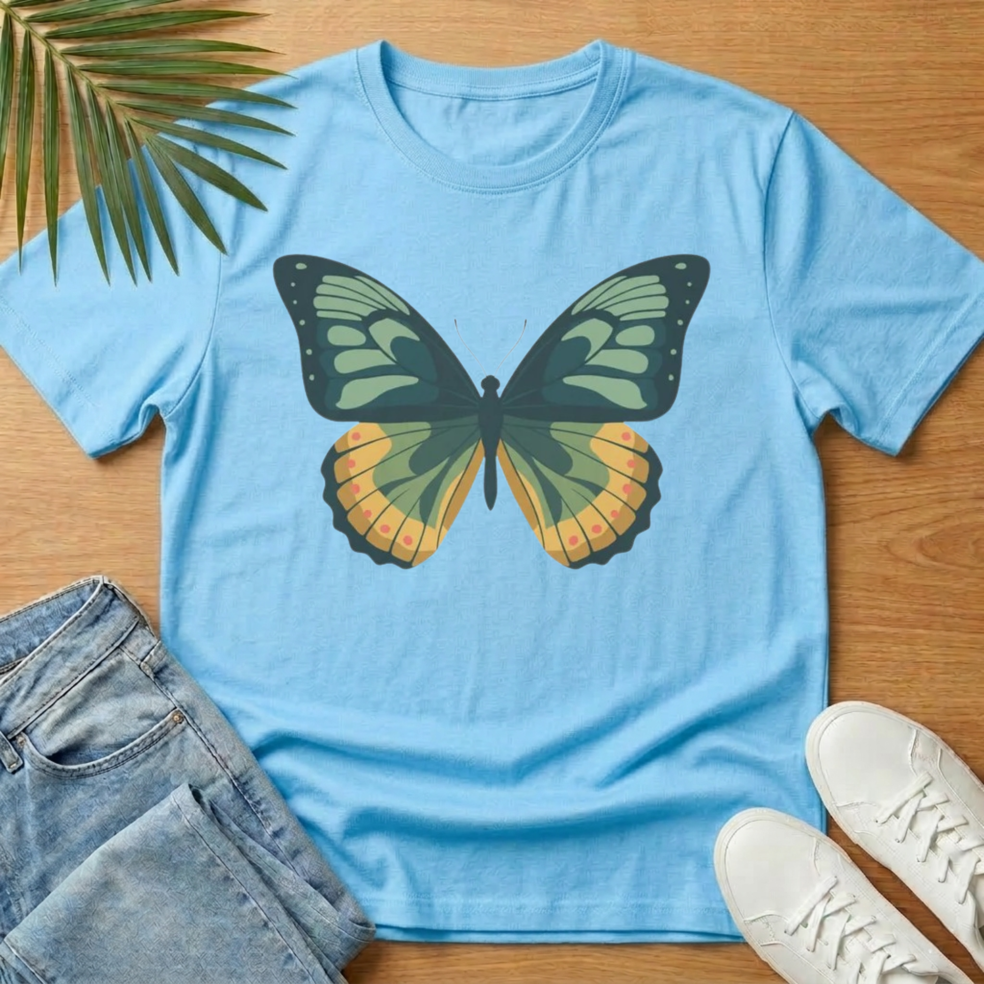 Butterfly Graphic T-Shirt