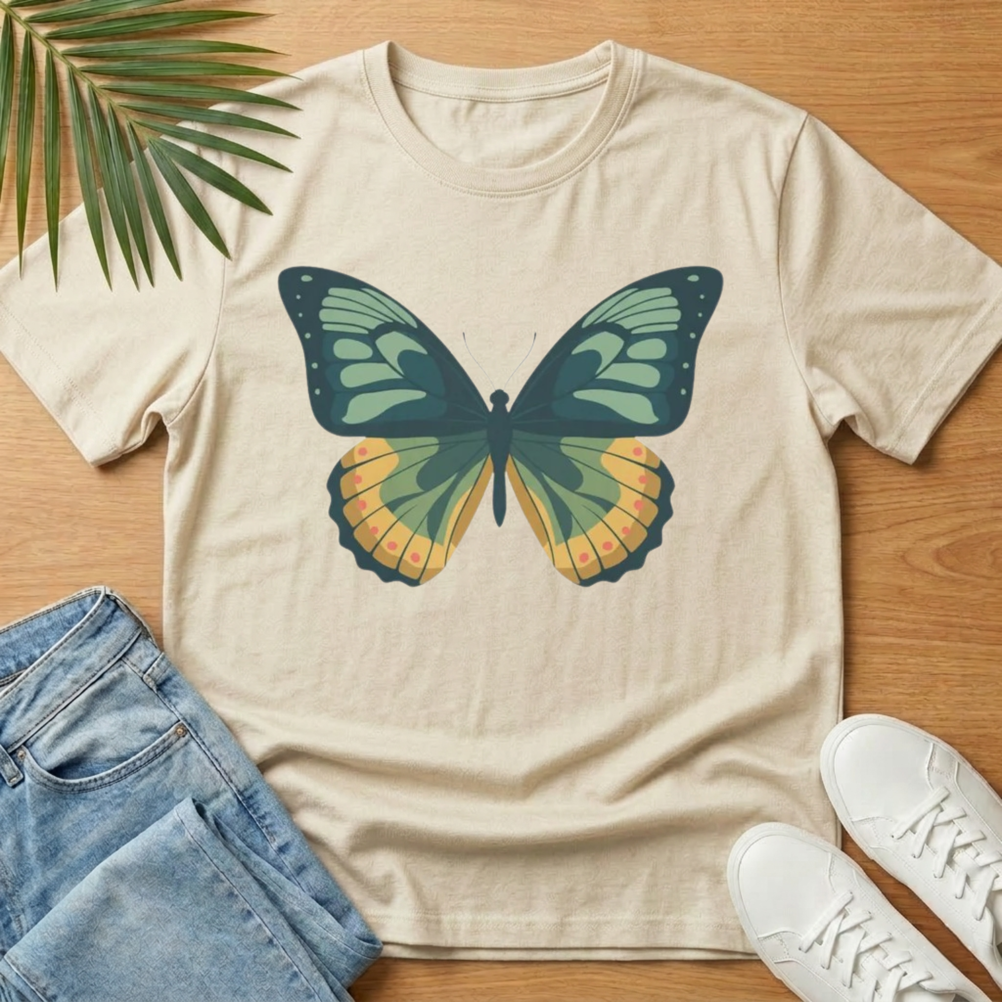 Butterfly Graphic T-Shirt
