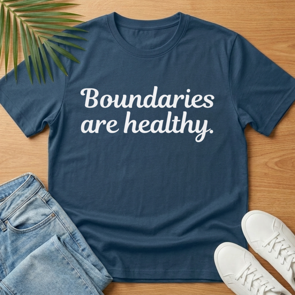 Boundaries Are Healthy T-Shirt
