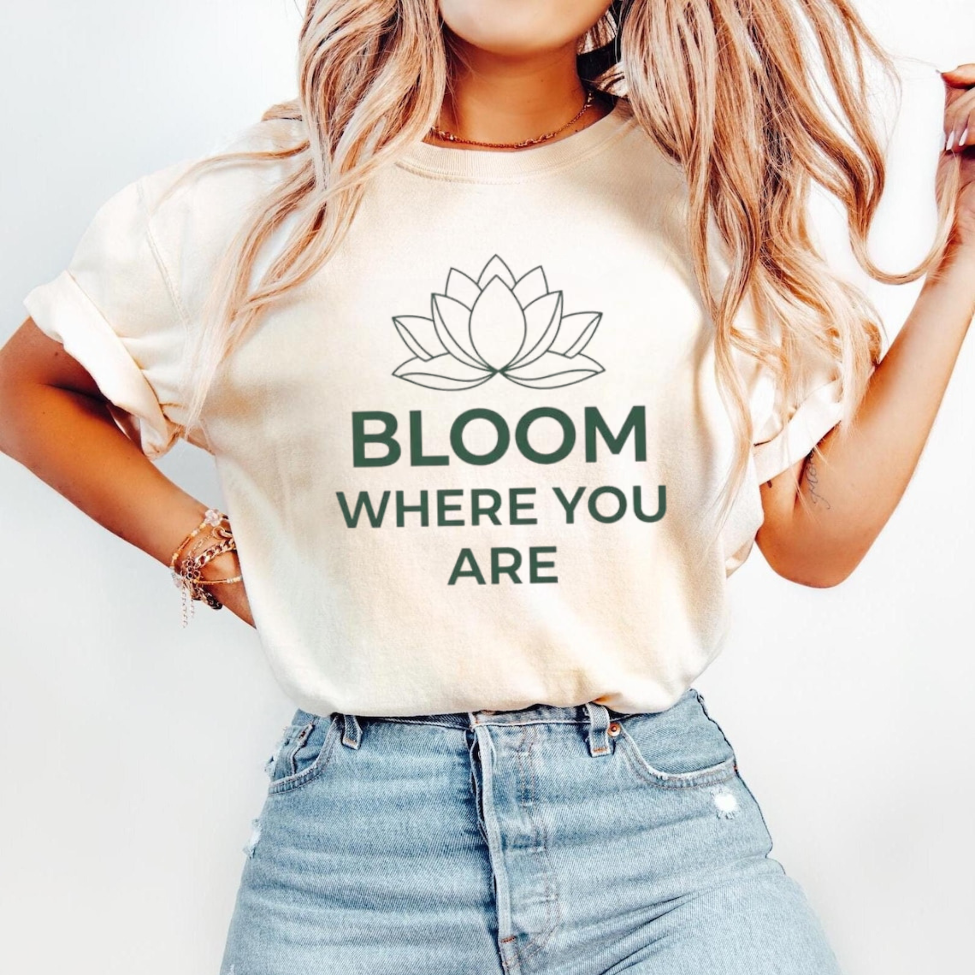 Bloom Where You Are T‑Shirt