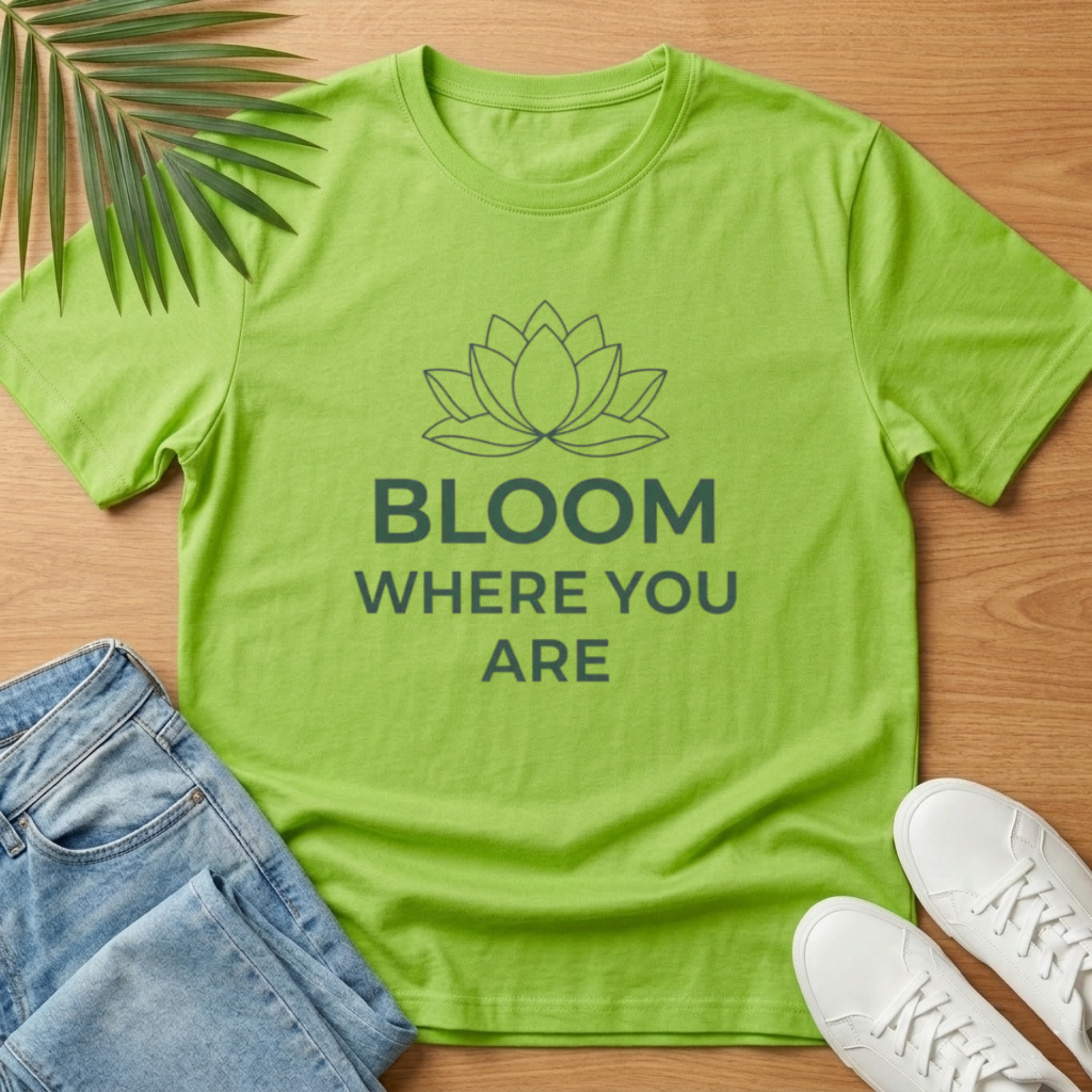 Bloom Where You Are T‑Shirt