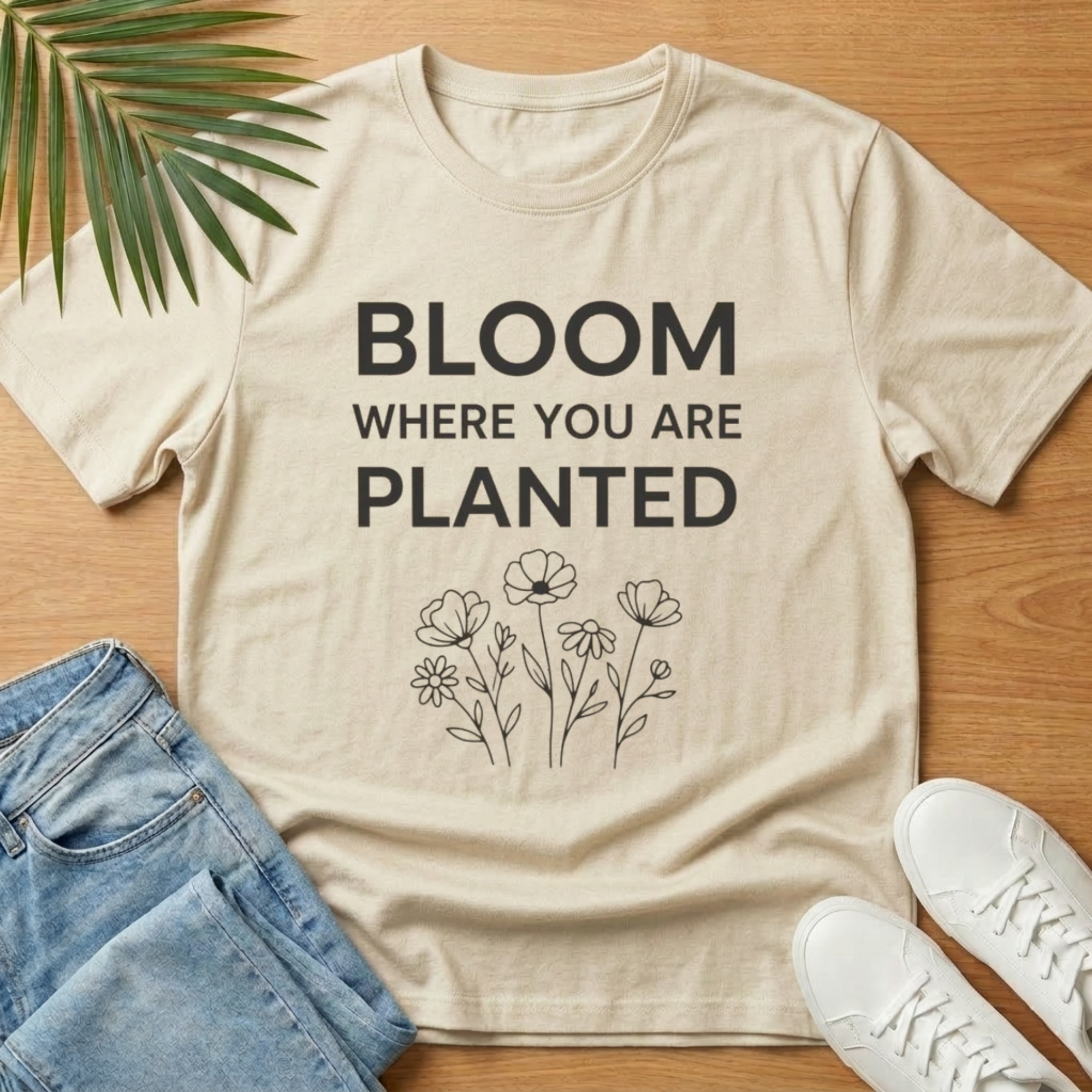 Bloom Where You Are Planted T-Shirt