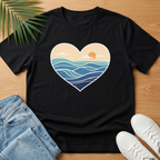 Heart Wave T‑Shirt