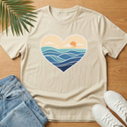 Heart Wave T‑Shirt