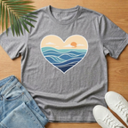 Heart Wave T‑Shirt