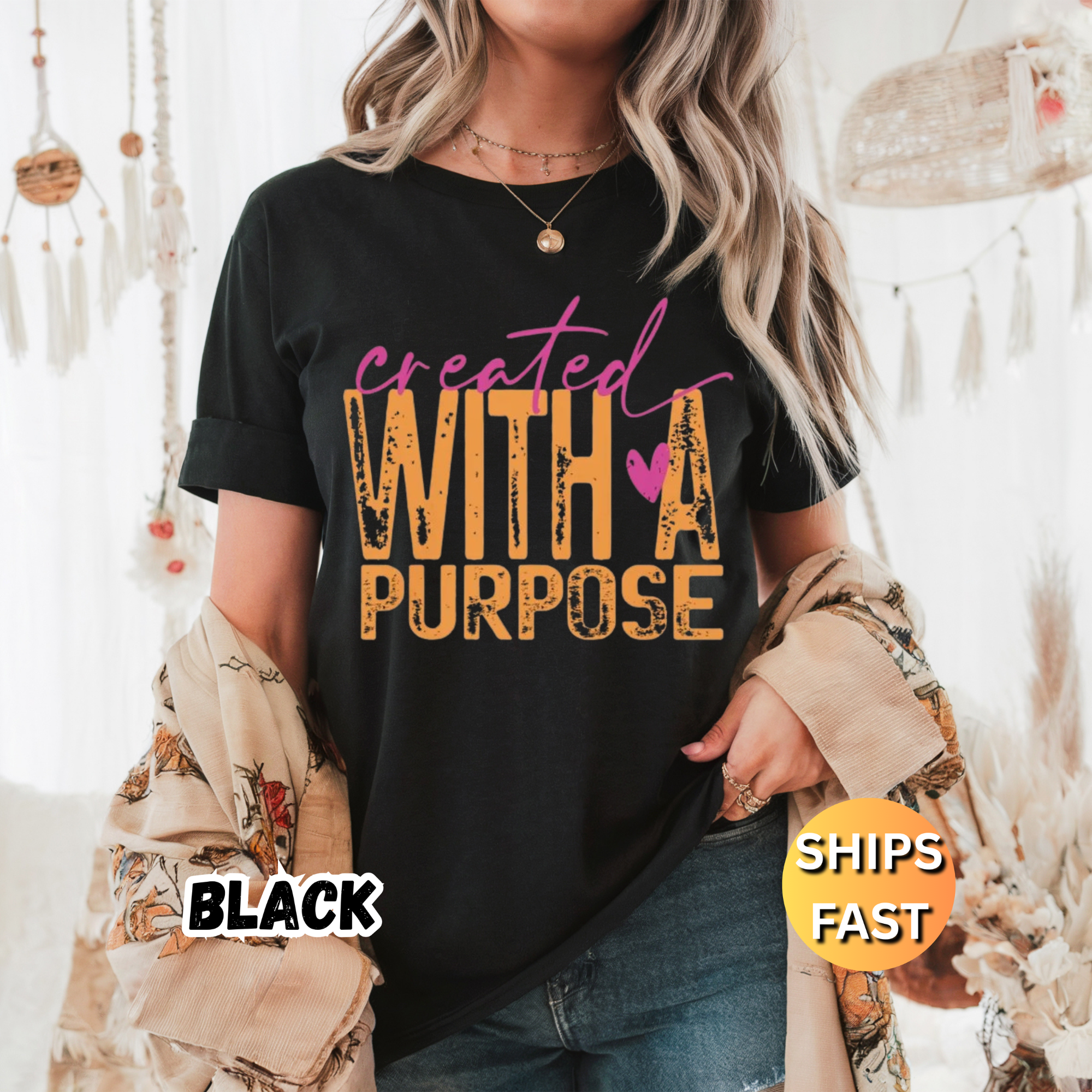 Created With a Purpose T-Shirt
