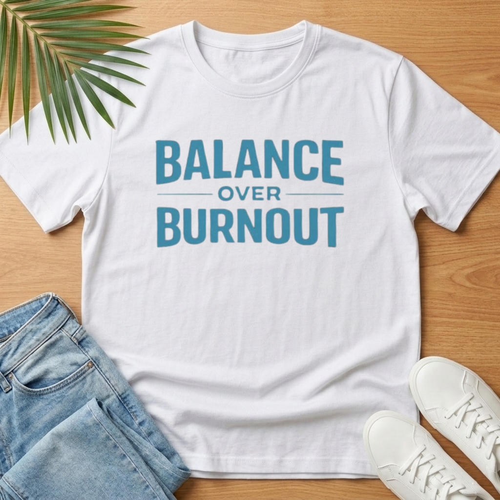 Balance Over Burnout T-Shirt