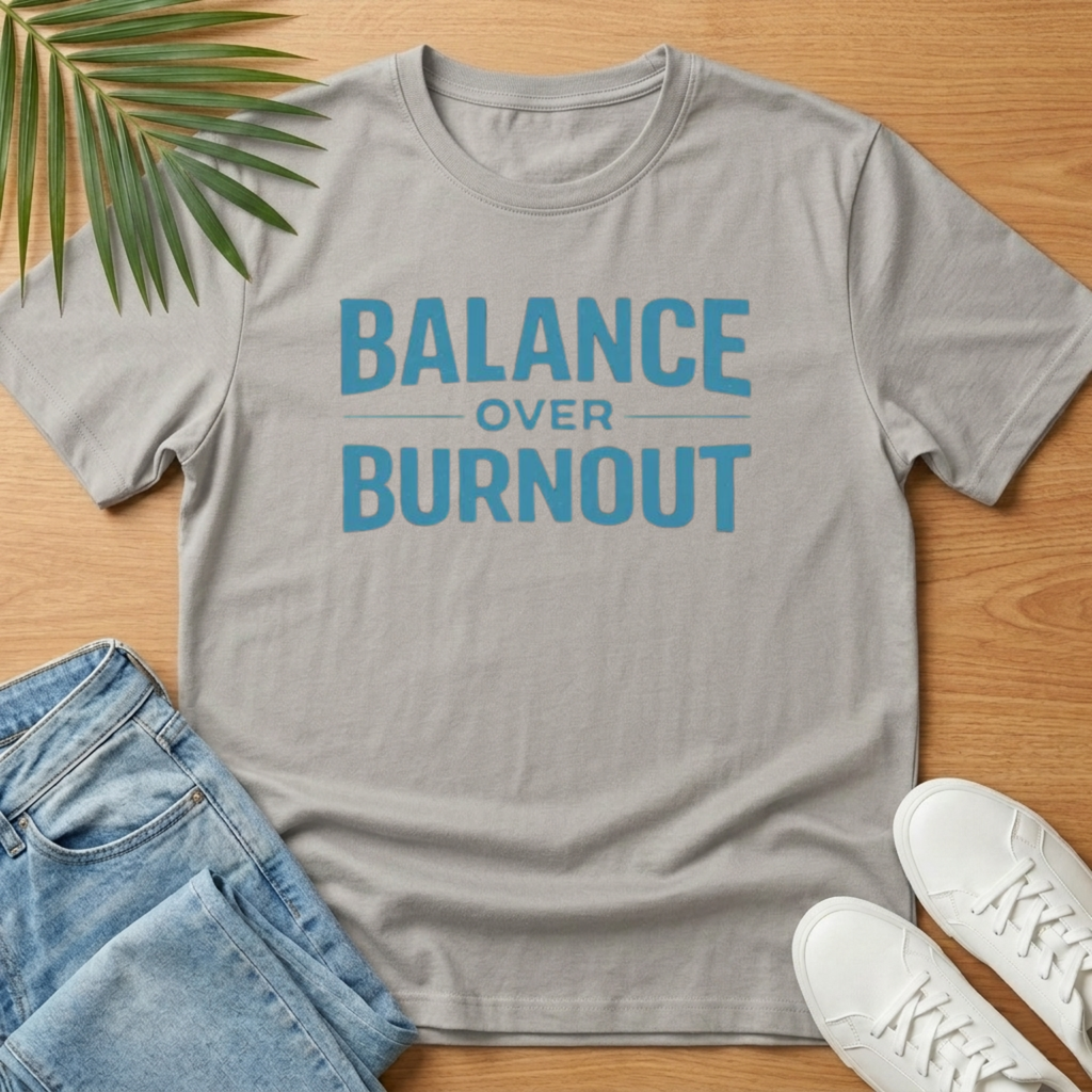 Balance Over Burnout T-Shirt