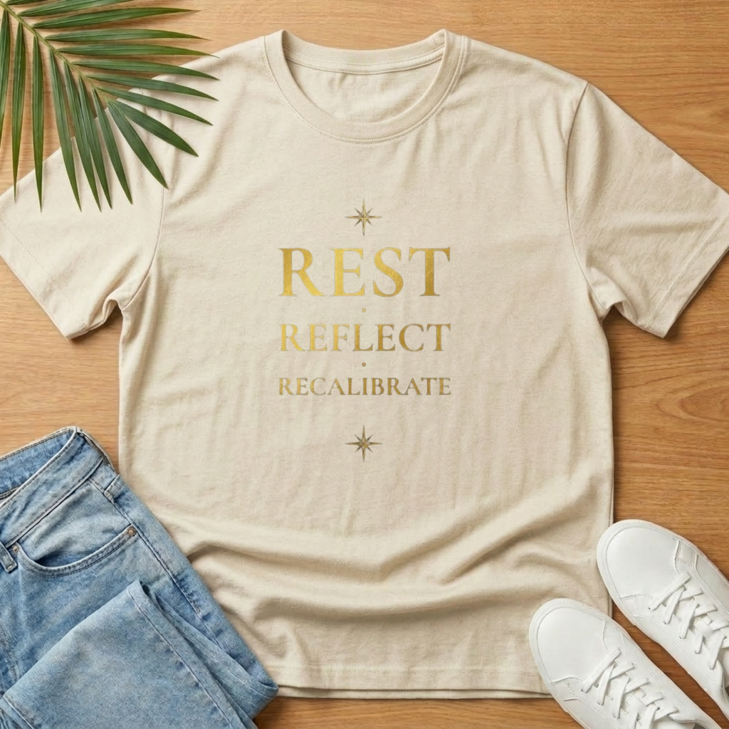 Rest Reflect Recalibrate T-Shirt