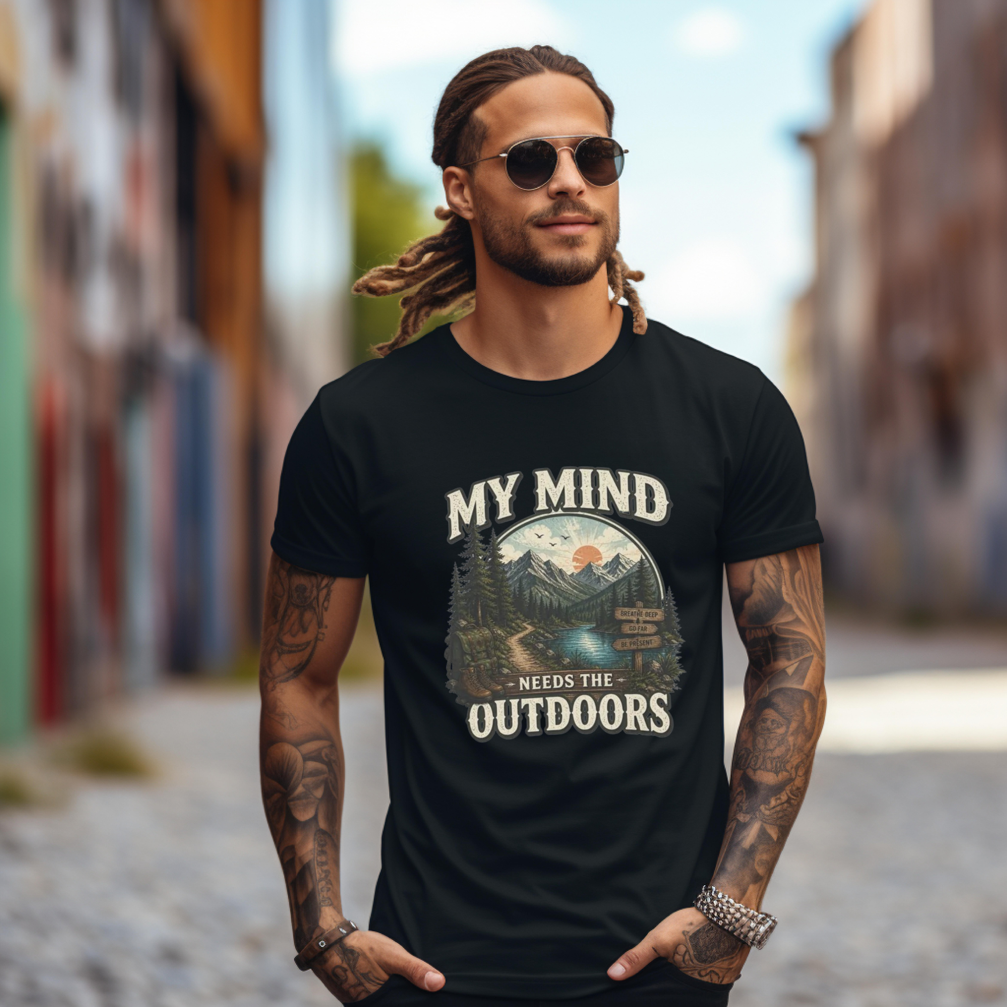 My Mind Needs the Outdoors T-Shirt