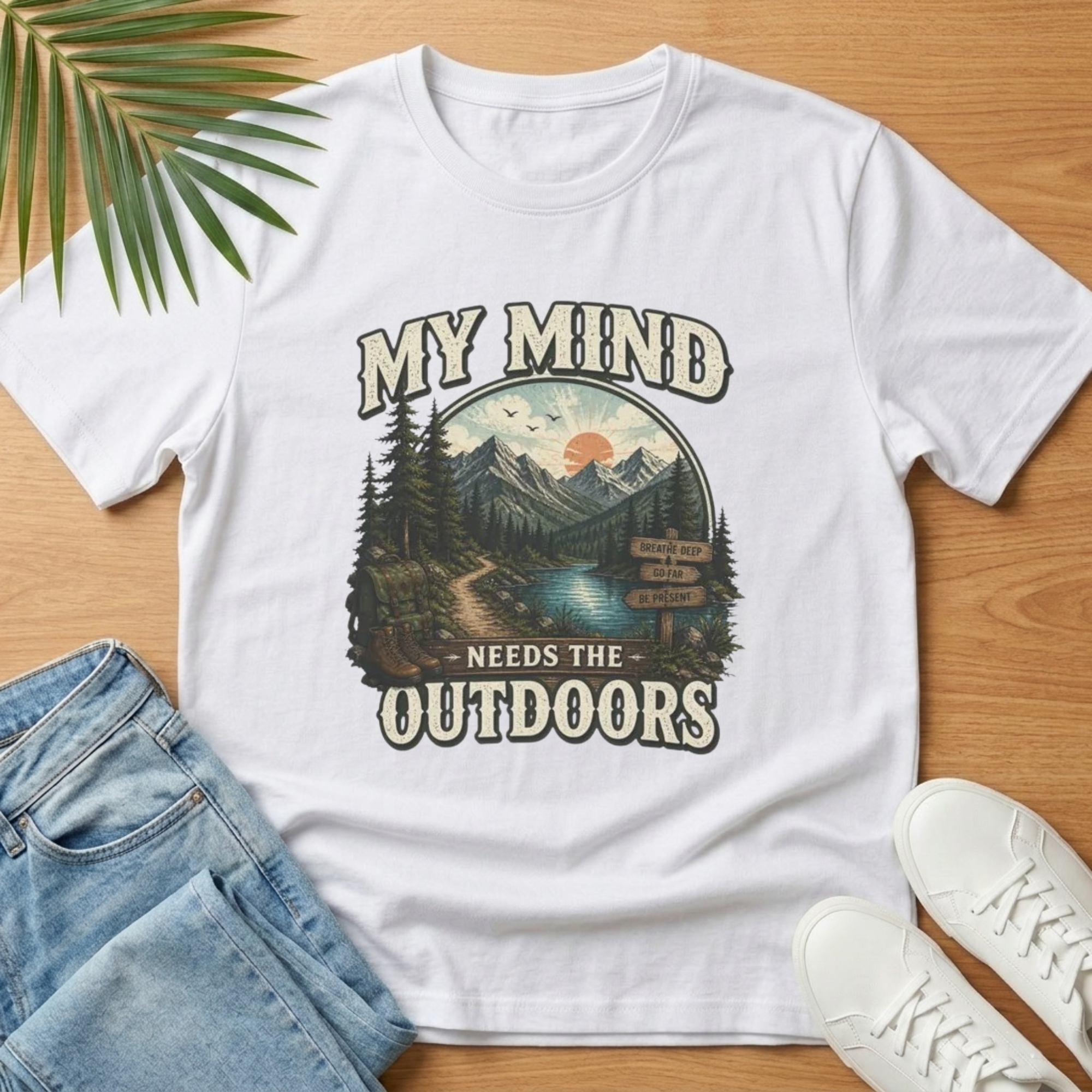 My Mind Needs the Outdoors T-Shirt