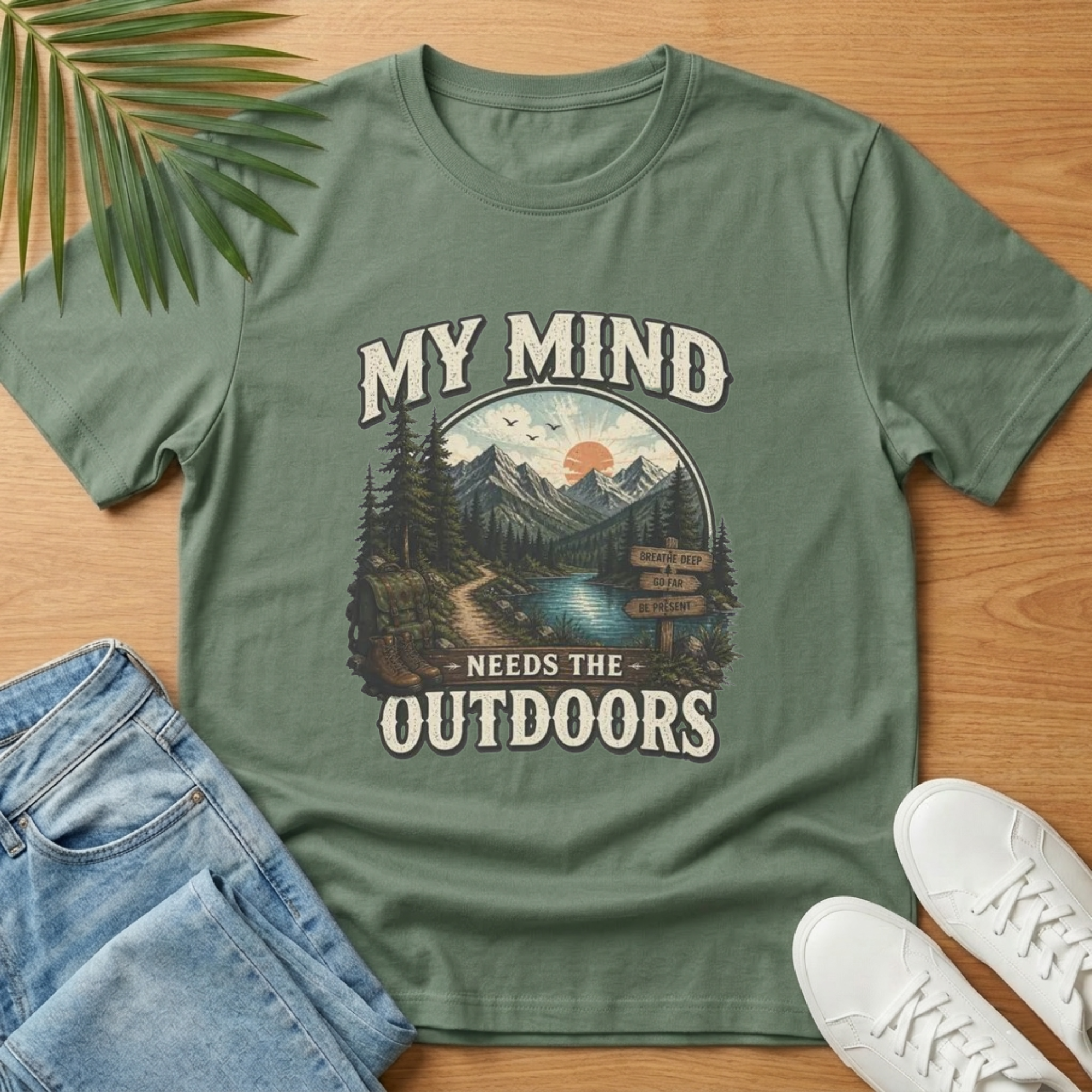 My Mind Needs the Outdoors T-Shirt